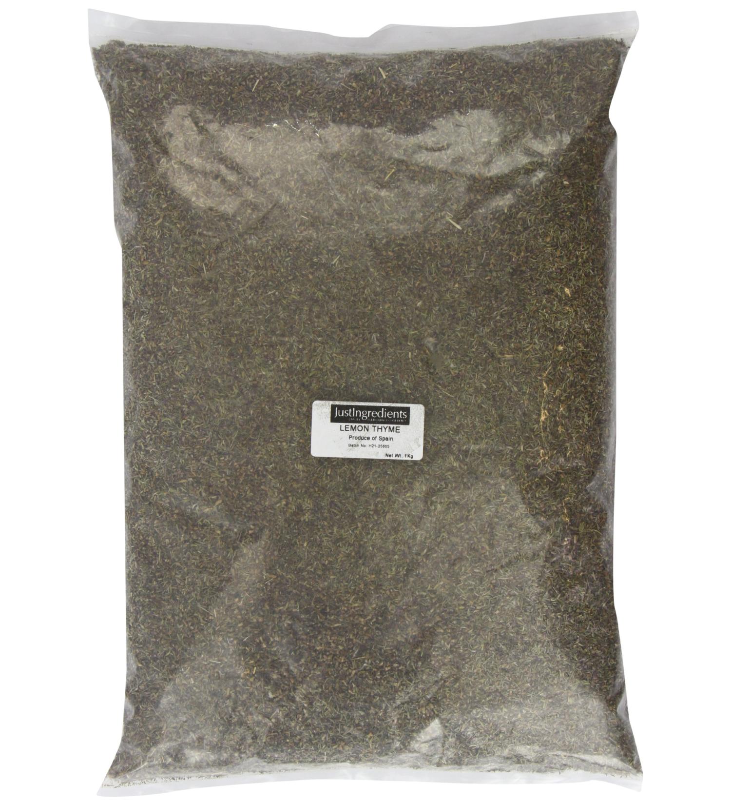 JustIngredients Essential Thyme Lemon 1kg - Buy Online on GoSupps.com