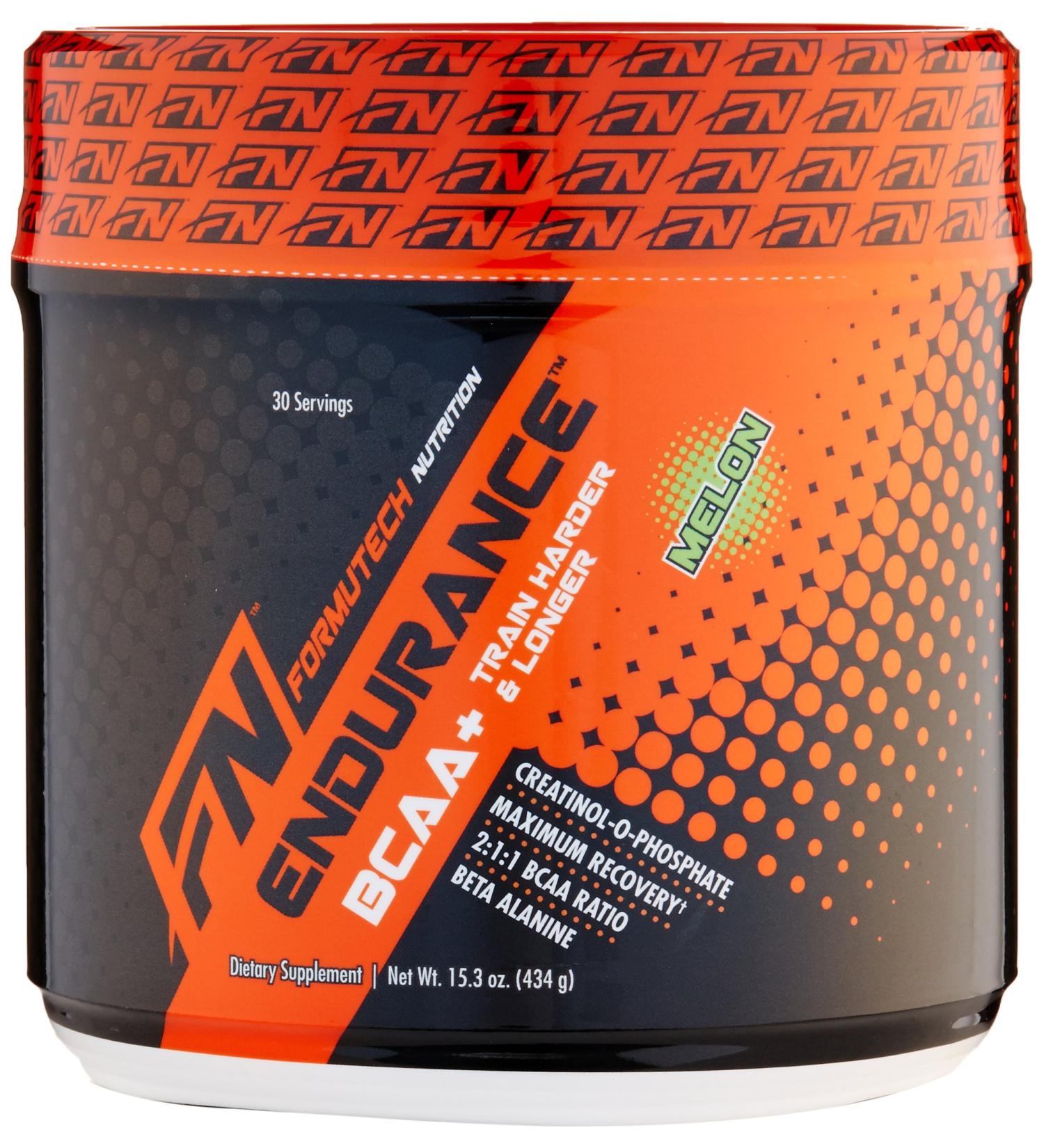 Formutech Nutrition Endurance BCAA Plus with Beta Alanine Melon - Train Harder and Longer | 434g - Buy Online on GoSupps.com