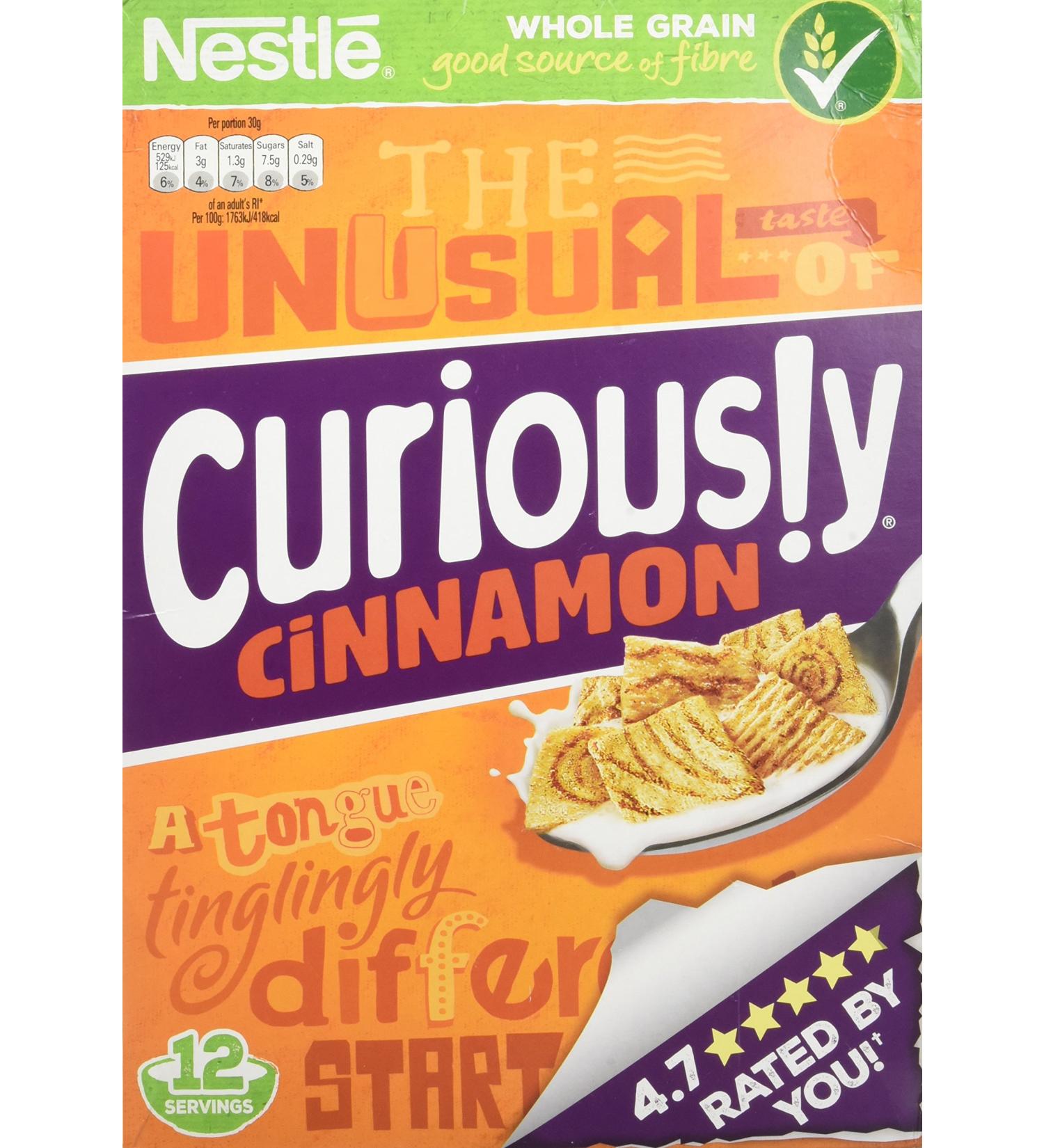 Curiously Cinnamon Nestle Graham C r ales Arome Cannelle 99 g - Buy Online on GoSupps.com