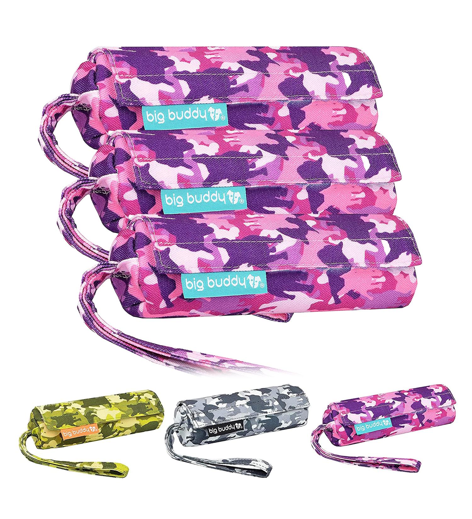 Big Buddy Canvas Food Dummy & Dog Training Bag - 3x Bulli Pink - Perfect for Retrieving & Training - Buy Online on GoSupps.com