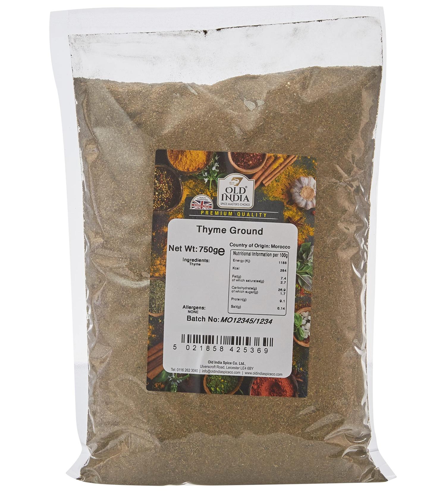 Old India Thyme Ground 750g - Premium Quality Spice Blend - Buy Online on GoSupps.com