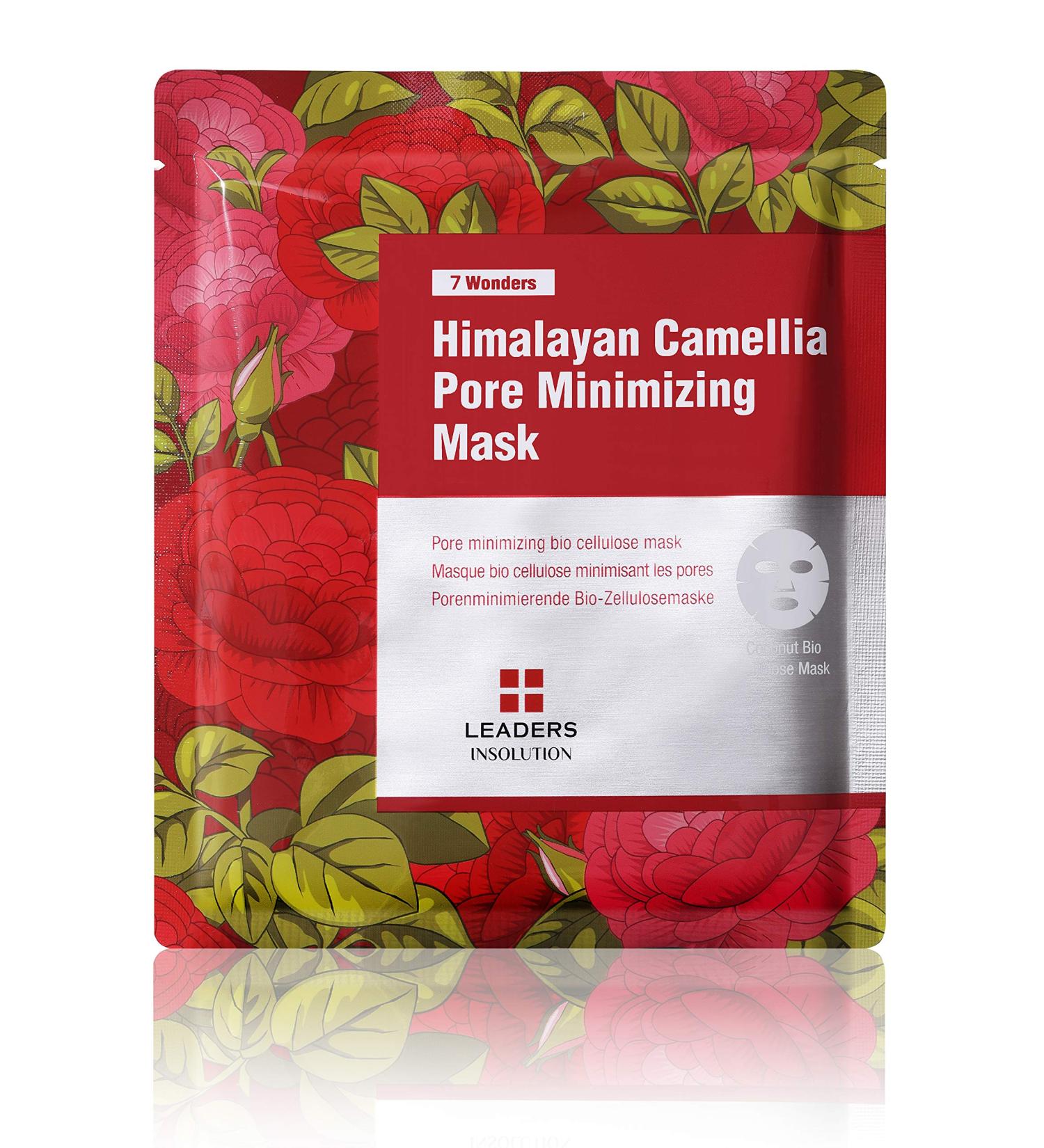 Leaders 7 Wonders Himalayan Camellia Pore Minimizing Mask - 1 Sheet (30 ml) | Radiant Skin - Buy Online on GoSupps.com
