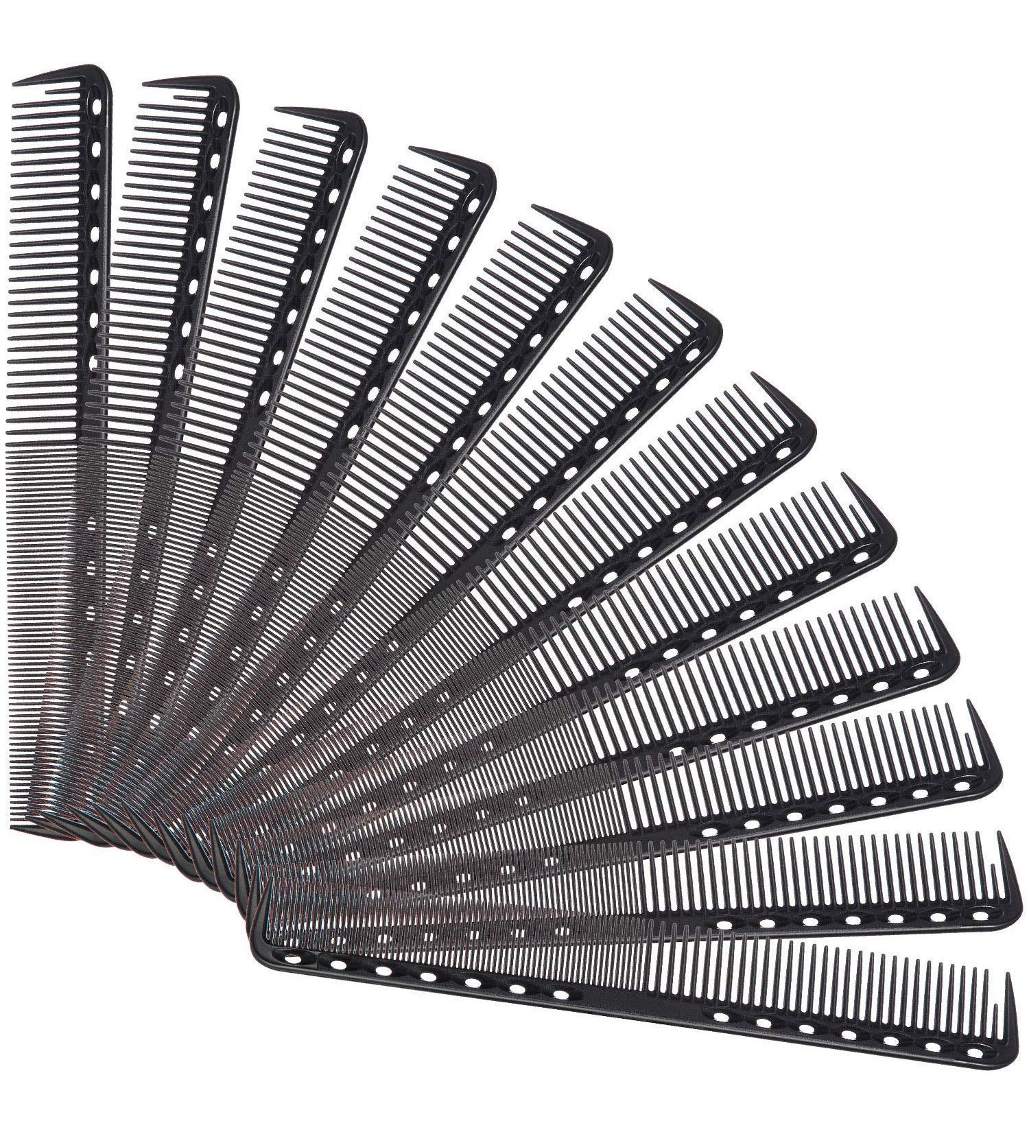 8 Packs Fine Cutting Comb Carbon Hairdressing Comb Heat Resistant Barber Comb for Most Hair Types 8 Packs - Buy Online on GoSupps.com