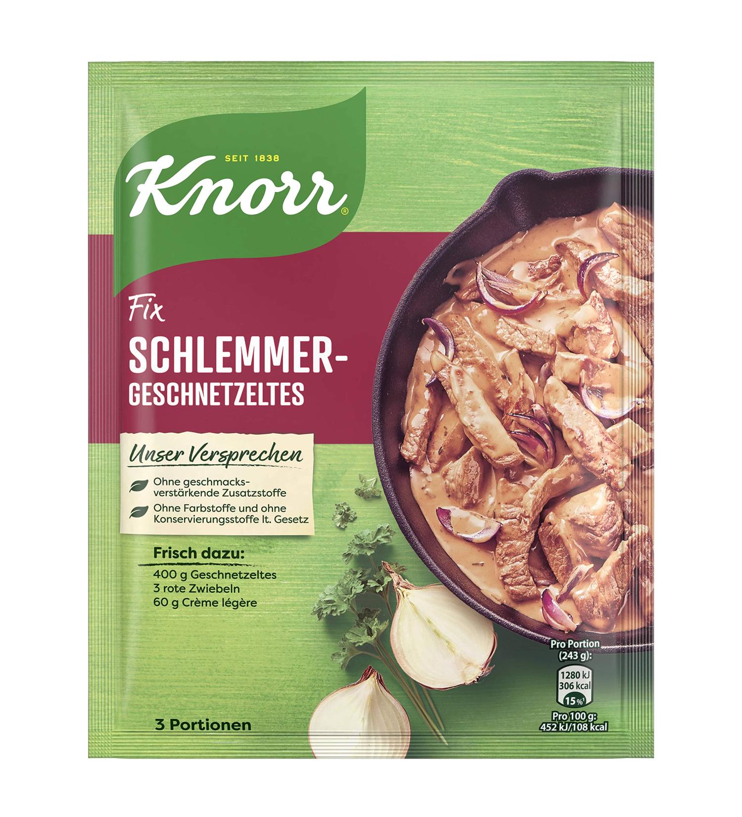 Buy KNORR Film Schreet Miss Schlemmer Schideten - Flavorful Meat Dish Seasoning Without Additives (43g 1 Pack) | International Shipping Available - Buy Online on GoSupps.com