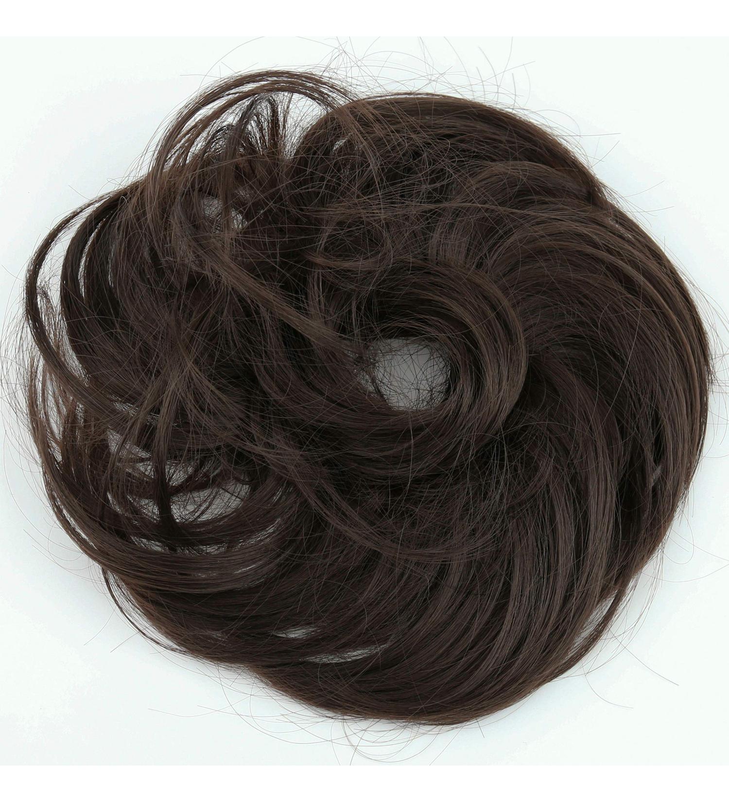 CAISHA PRETTYSHOP Wavy Brown G4B Synthetic Hairpiece Scrunchie Updo #8 - Shop Now! - Buy Online on GoSupps.com