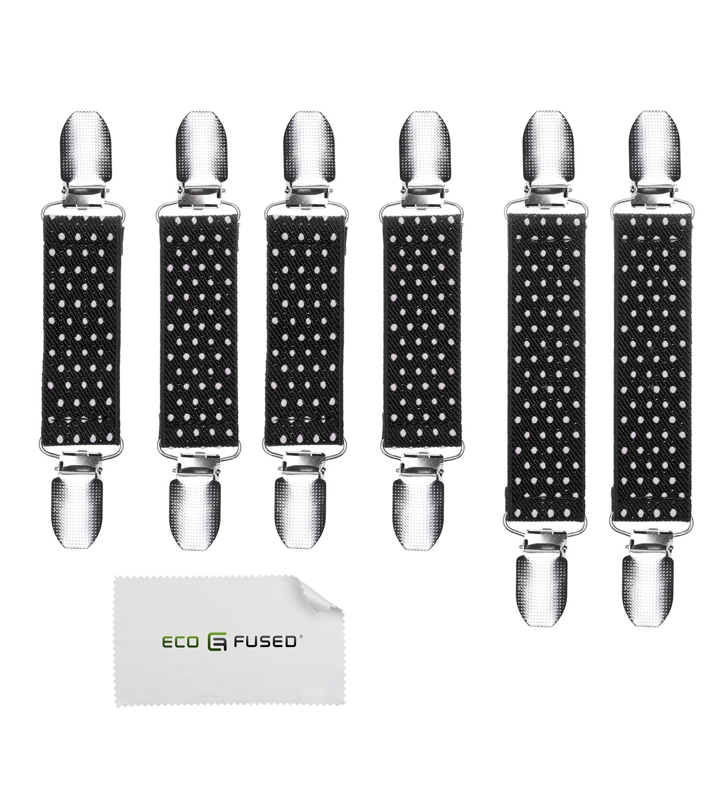 Mitten and Hat Clips - Secure Attachment for Gloves and Beanies - 2 Sets in Black - Ideal for Toddlers Playing in Snow - Never Lose Mittens Again - Buy Online on GoSupps.com