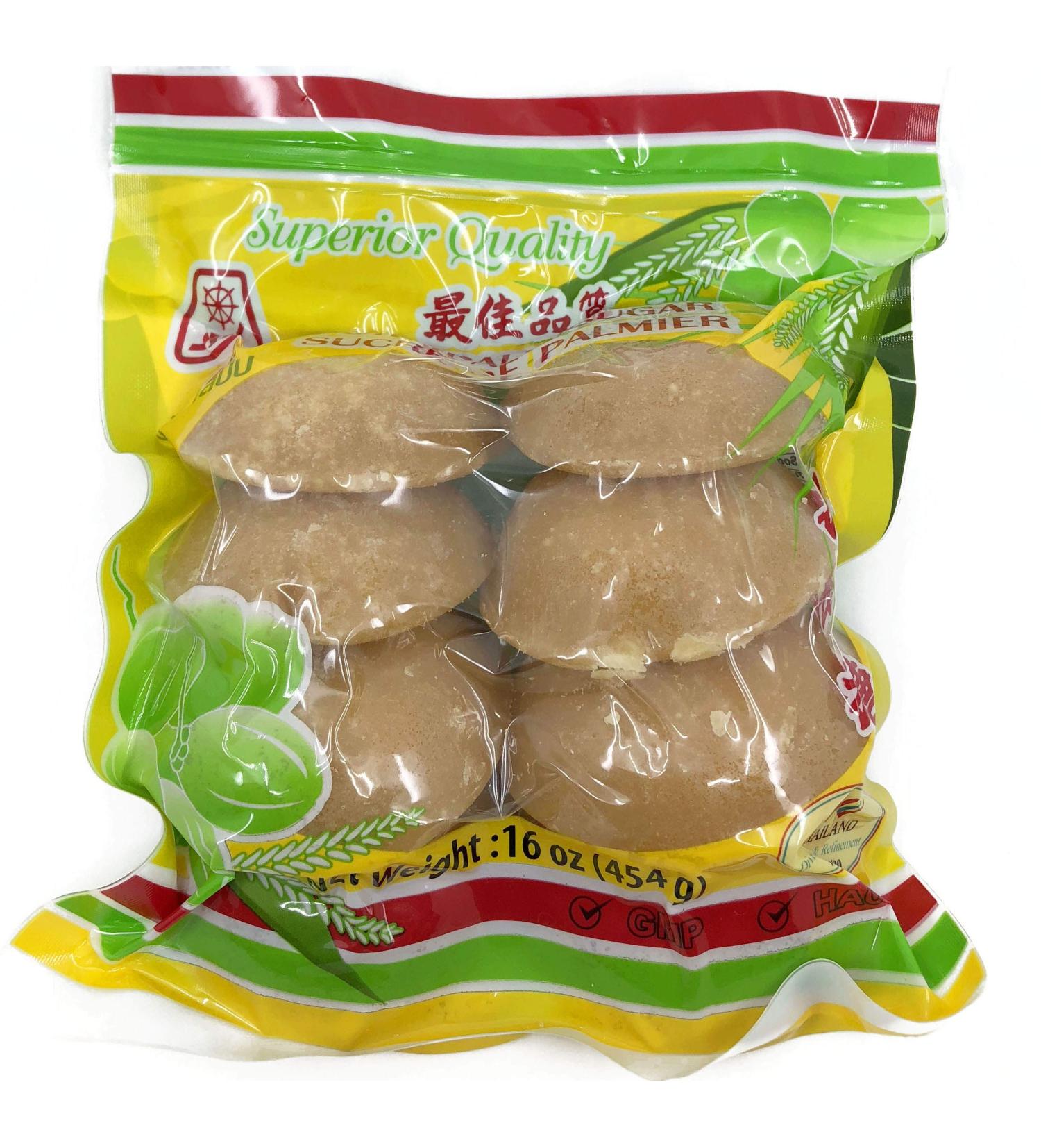 JHC Pure Palm Sugar 16oz/454g - Natural Sweetener (1 Pack) - Buy Online on GoSupps.com