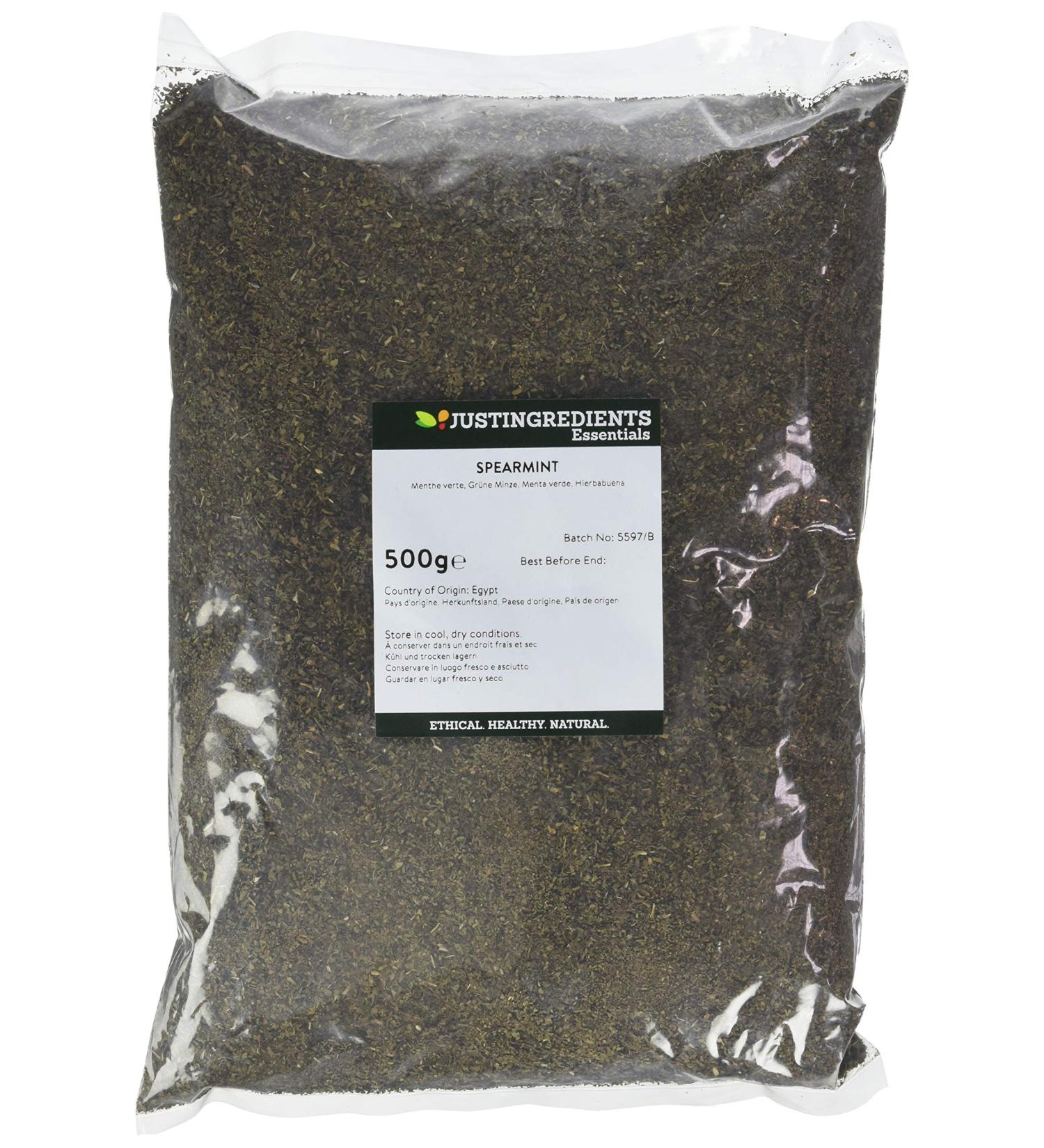 JustIngredients Essential Spearmint 500g - Pack of 2 - Buy Online on GoSupps.com