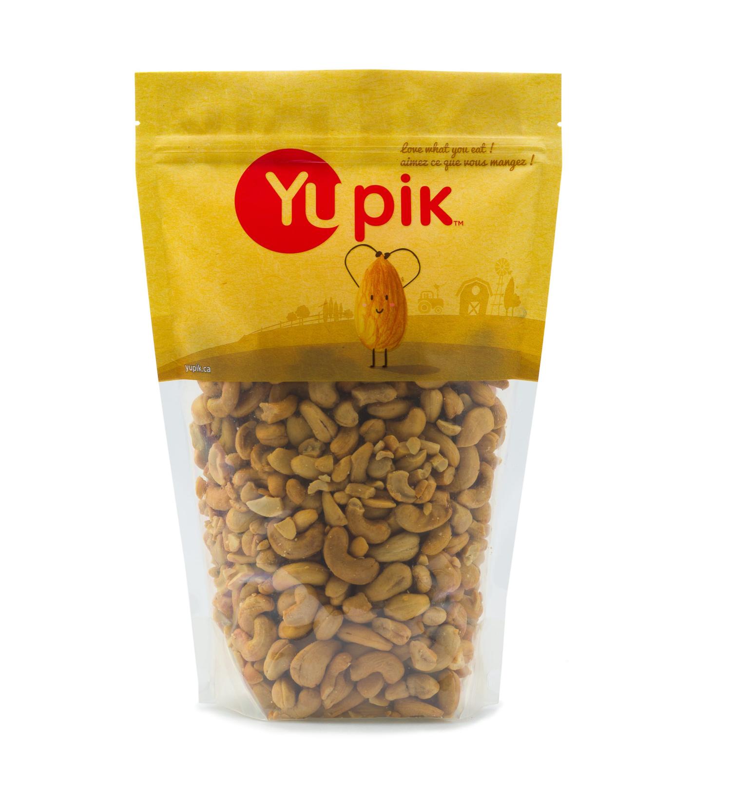 Yupik Roasted Salted Jumbo Cashews 1 kg 6 Count Gluten-Free Kosher Vegan Large Crunchy Nuts Lightly Seasoned with Salt Source of Protein & Iron Savory Snacks Roasted Cashews (Salted) 6 kg - Buy Online on GoSupps.com
