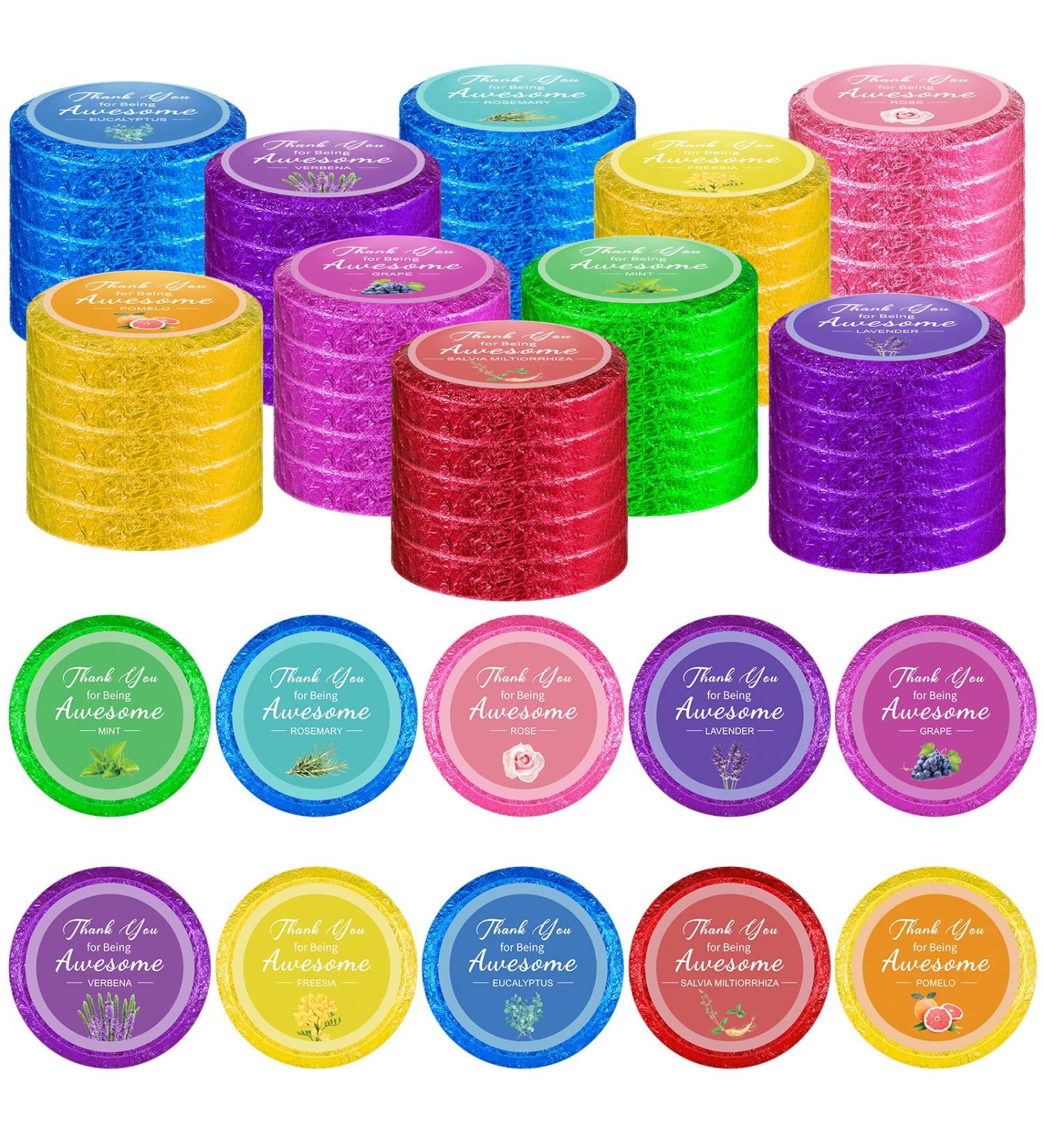 Loopeer 50 Pcs Thank You Gift Set for Women - Employee Appreciation & Aromatherapy Shower Steamers - Perfect Retirement, Farewell & Coworker Gift - Plant Theme - Buy Online on GoSupps.com