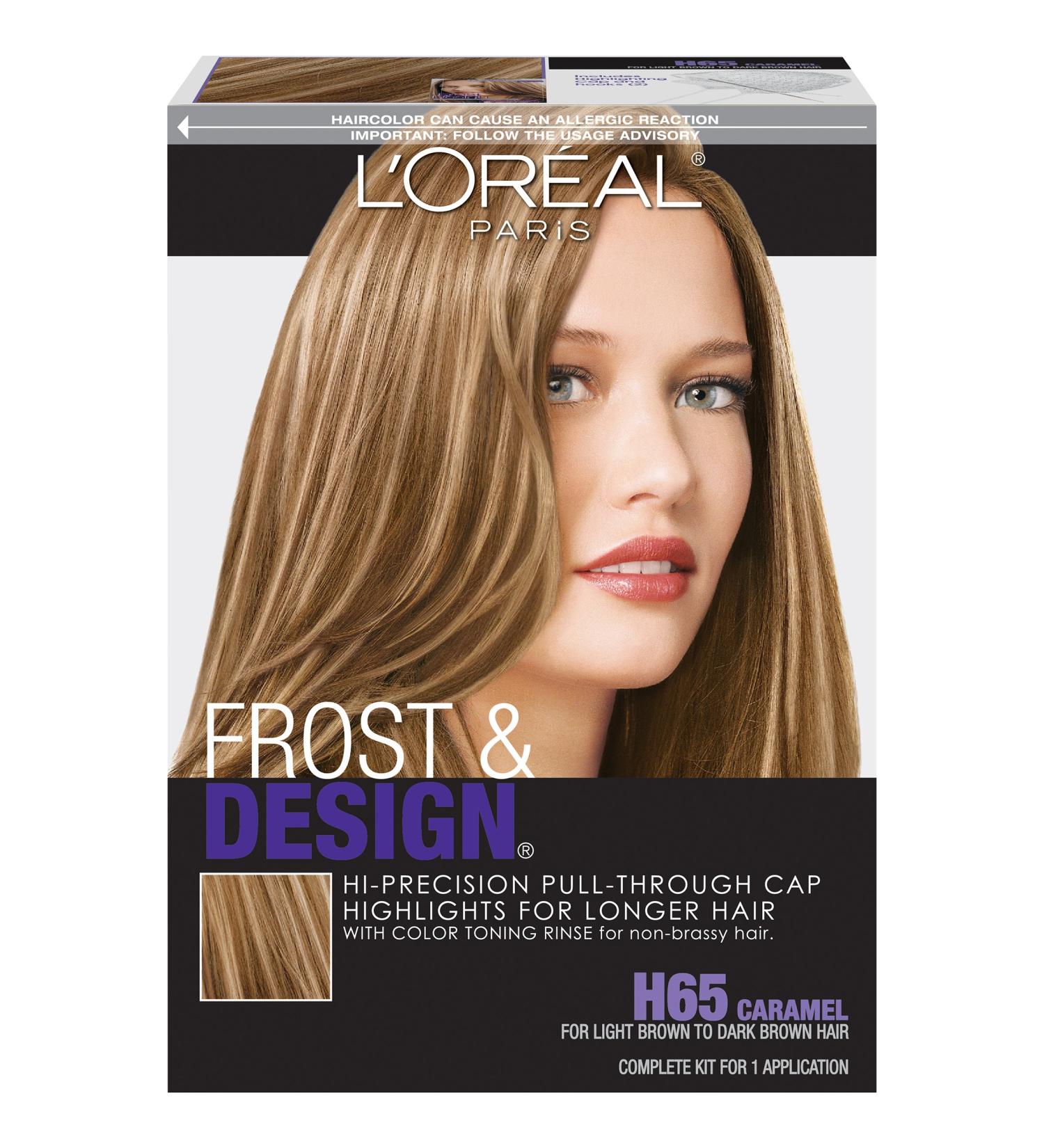 L'Oreal Paris Frost and Design Caramel Hair Highlighting Kit - 1 Count - Buy Online on GoSupps.com