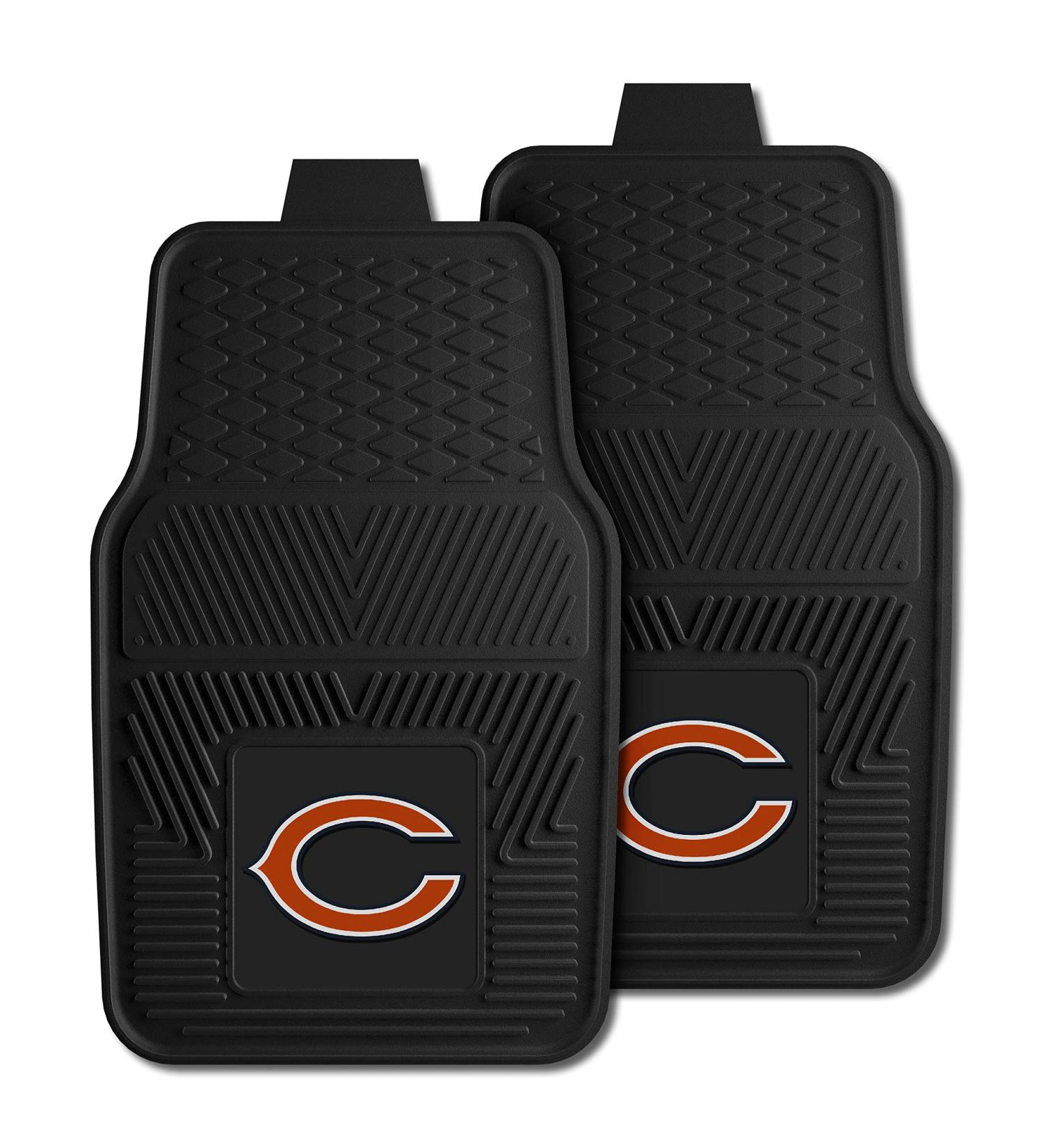 NFL Chicago Bears Car Mat 18x27 Front - Heavy Duty Vinyl by FANMATS - Buy Online on GoSupps.com