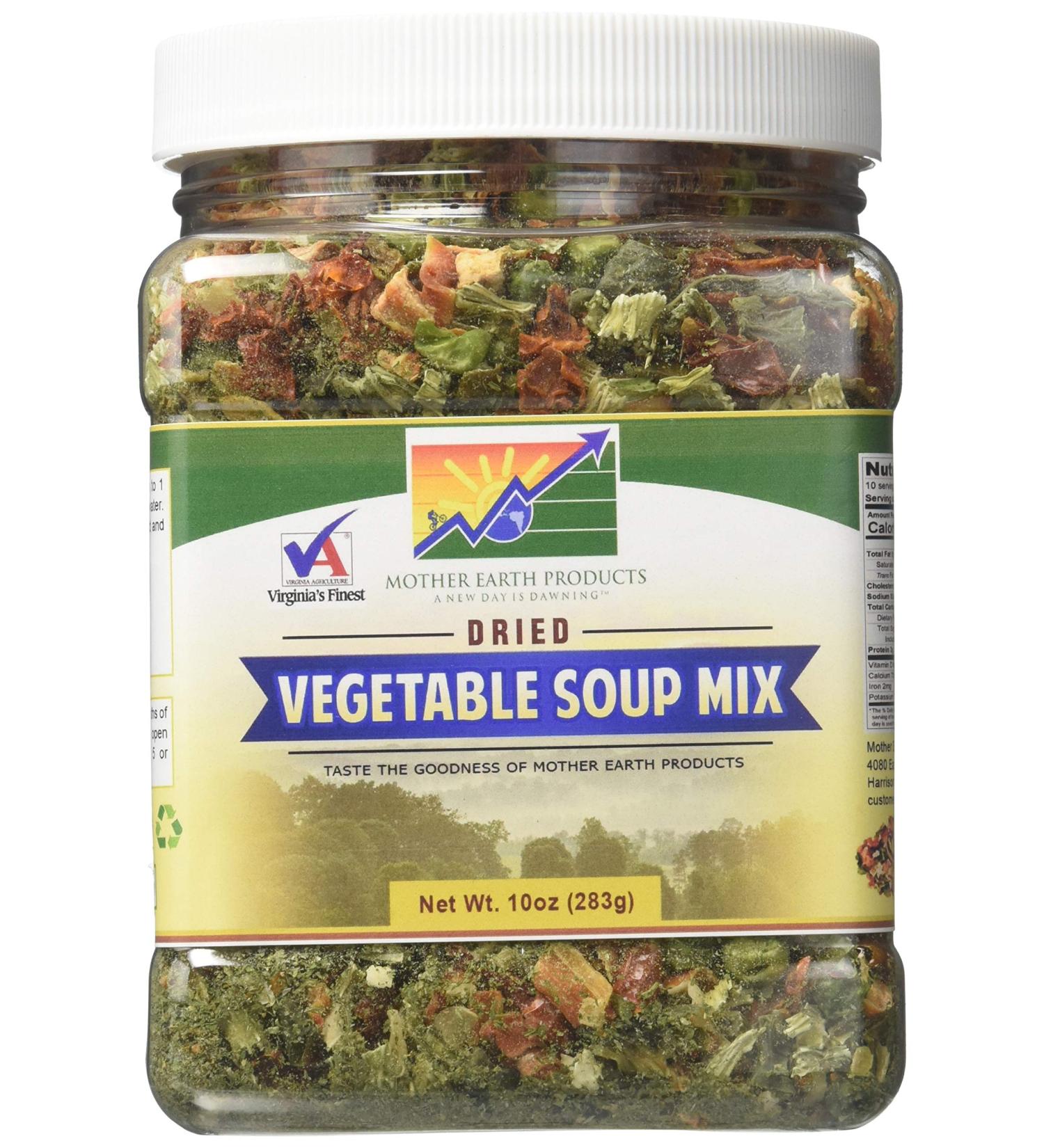 Mother Earth Dried Vegetable Soup Mix 10oz - Original Version - Buy Online on GoSupps.com