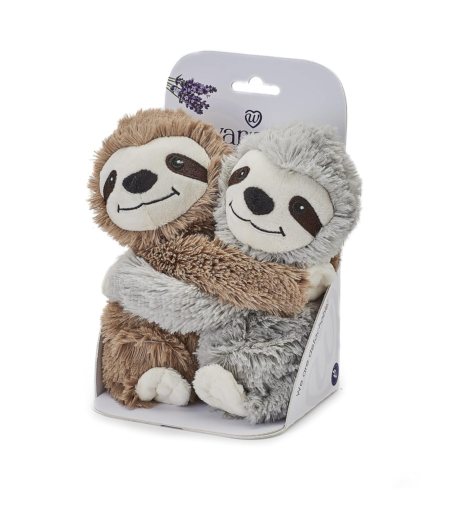 Warmies Warm Hugs Sloths 530g - Adorable and Cozy Microwaveable Sloth Toy for Instant Comfort - Buy Online on GoSupps.com