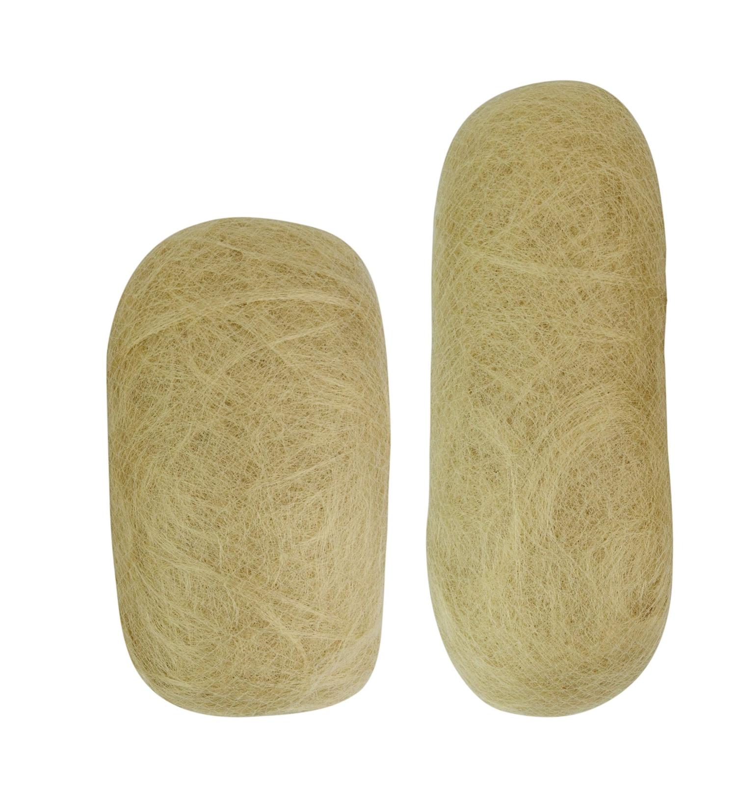 House of Luxx 2 x Volume Hair Pads Padding for Bun Styler Hair Style Updo Hair extensions (Blonde)