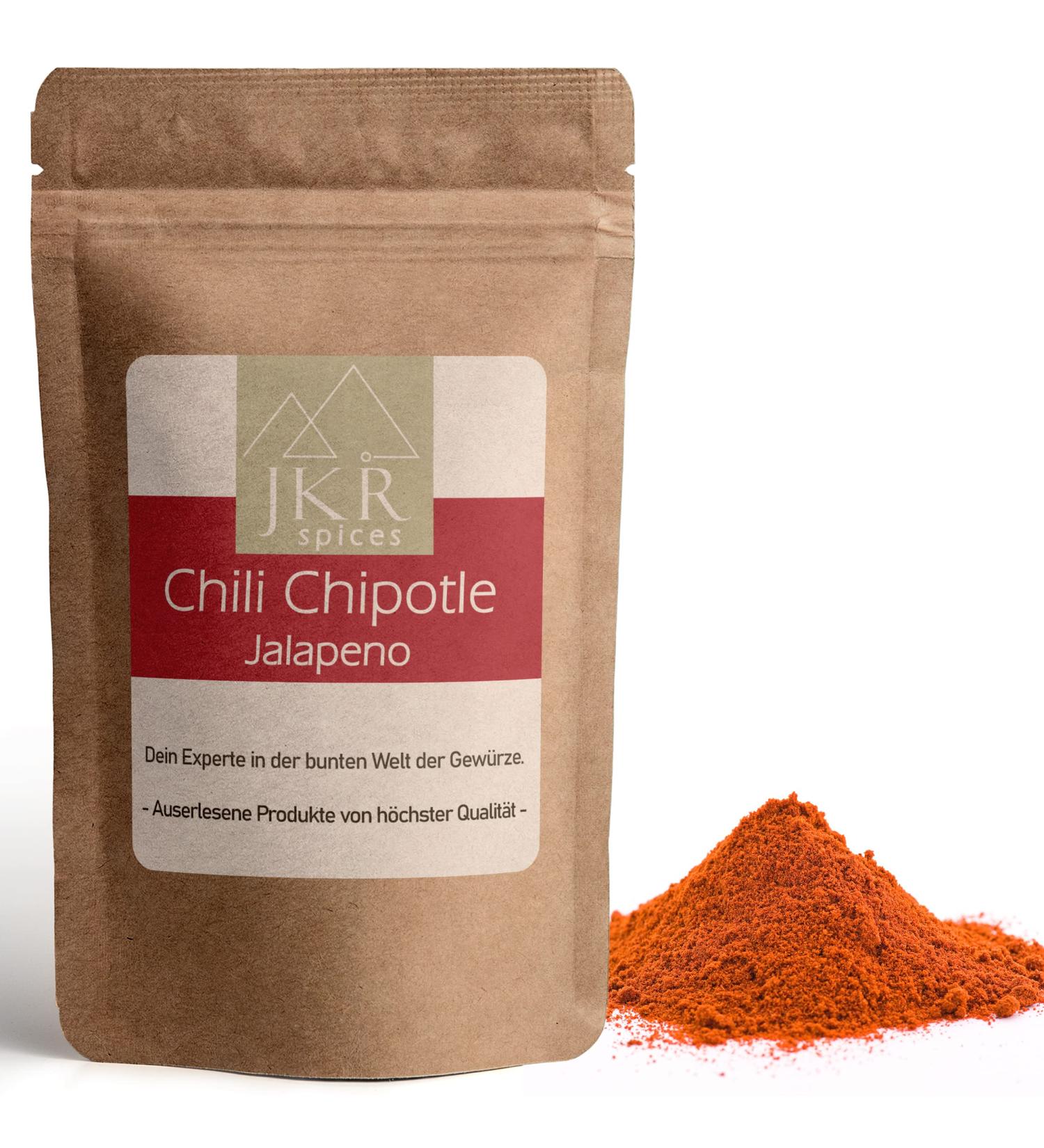 Buy JKR Spices 1000g Chipotle Jalapeno Ground Chili Powder | Smoky & Spicy | Premium Quality in Recoverable Doypack | International Shipping Available - Buy Online on GoSupps.com