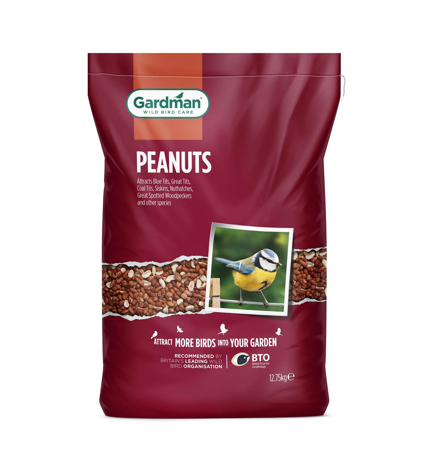 Gardman Whole Peanuts - Pack of 1 (1 x 12.7 kg) - Buy Online on GoSupps.com
