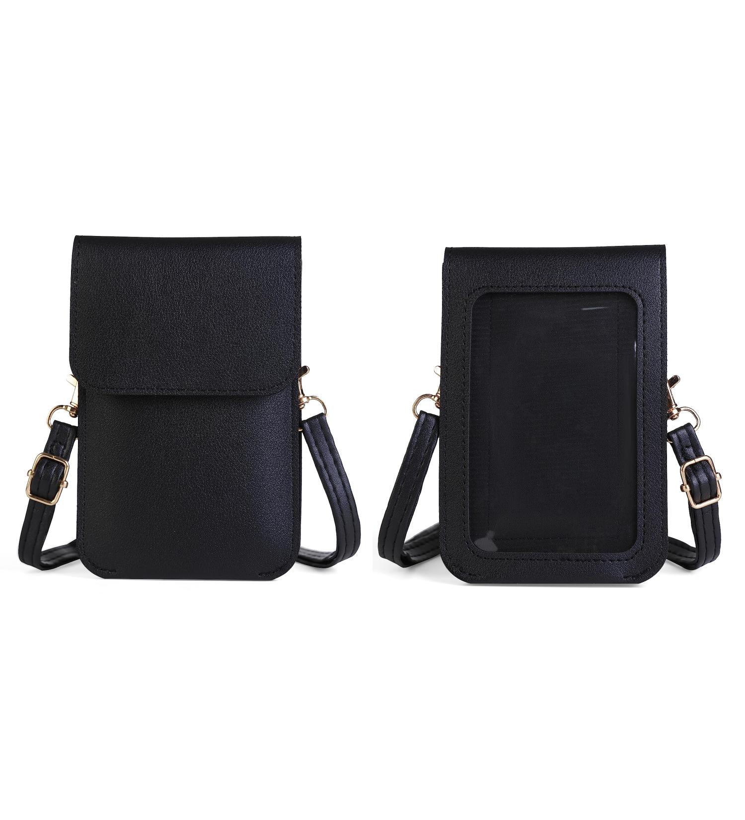 Buy Black Carry Pouch for Freestyle Libre 2 Libre 3 & 14-Day Models Transparent Window & Pocket - International Shipping - Buy Online on GoSupps.com