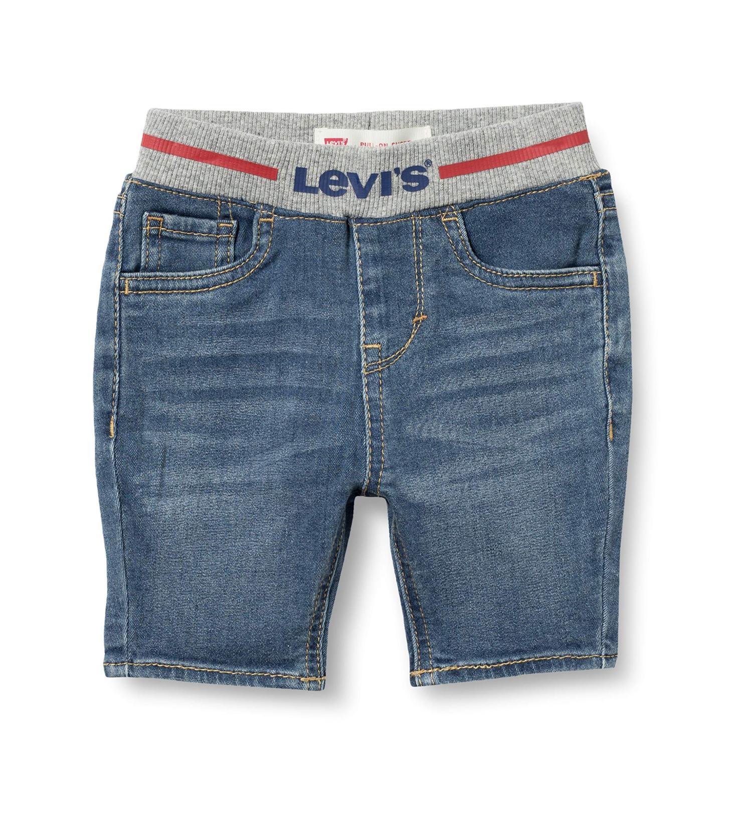 Levi's Kids Pull-On Rib Shorts - Baby Boys 3 Months (Small Talk) - Buy Online on GoSupps.com