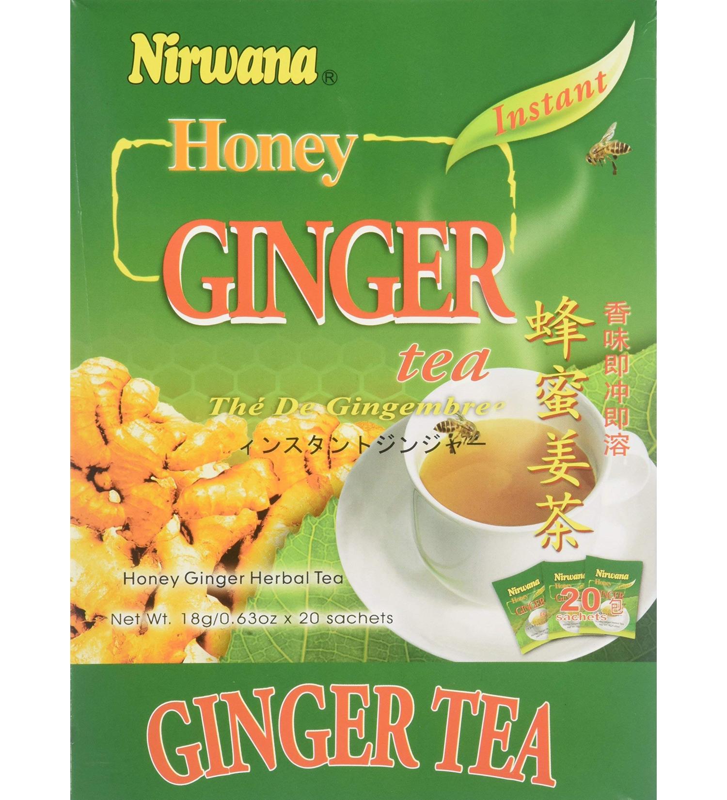 Nirwana Honey Ginger Tea - Buy Online on GoSupps.com