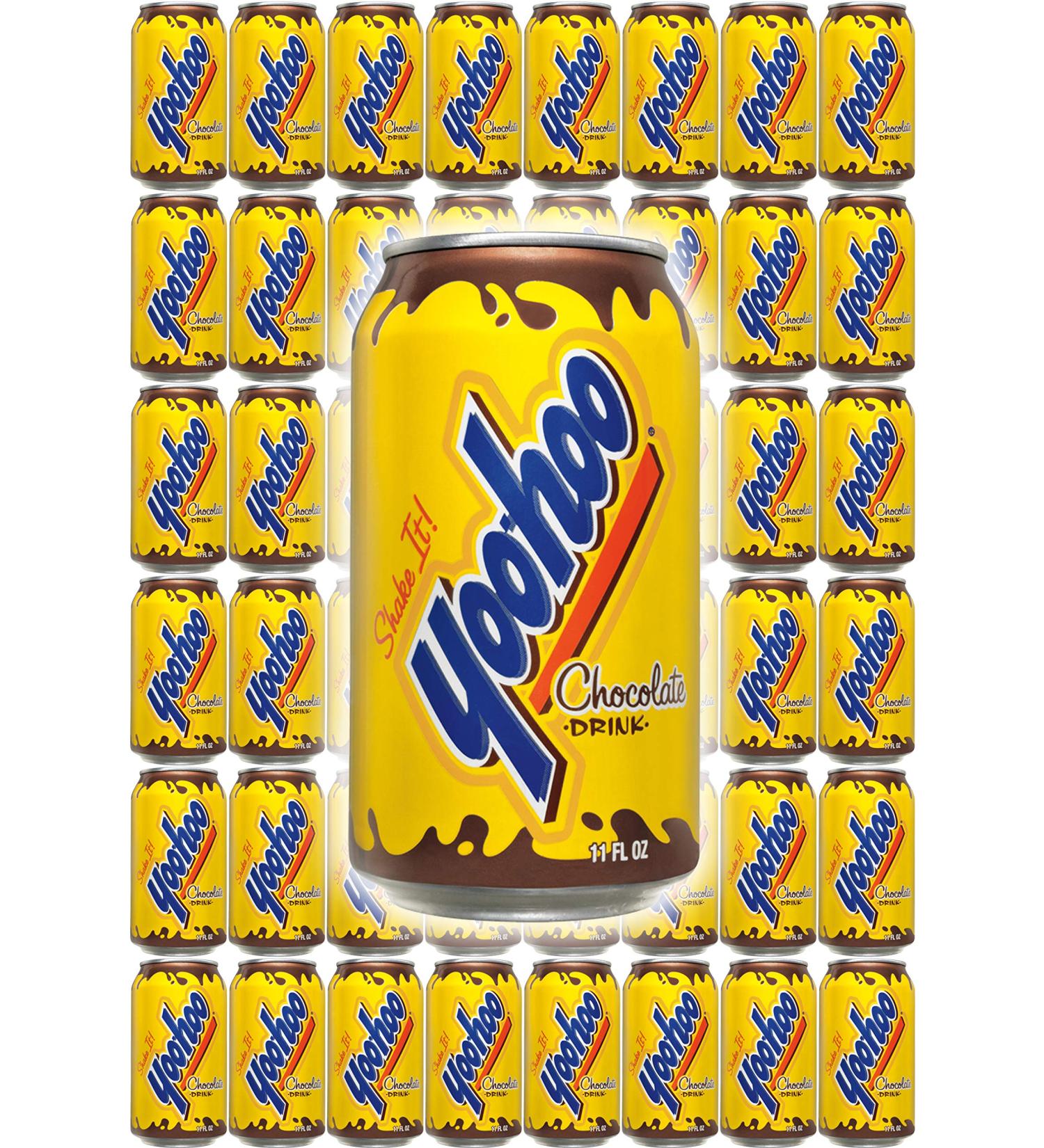 Yoo-Hoo Chocolate Drink 11 oz Can - Pack of 48 (528 oz) | Refreshing Chocolate Beverage - Buy Online on GoSupps.com