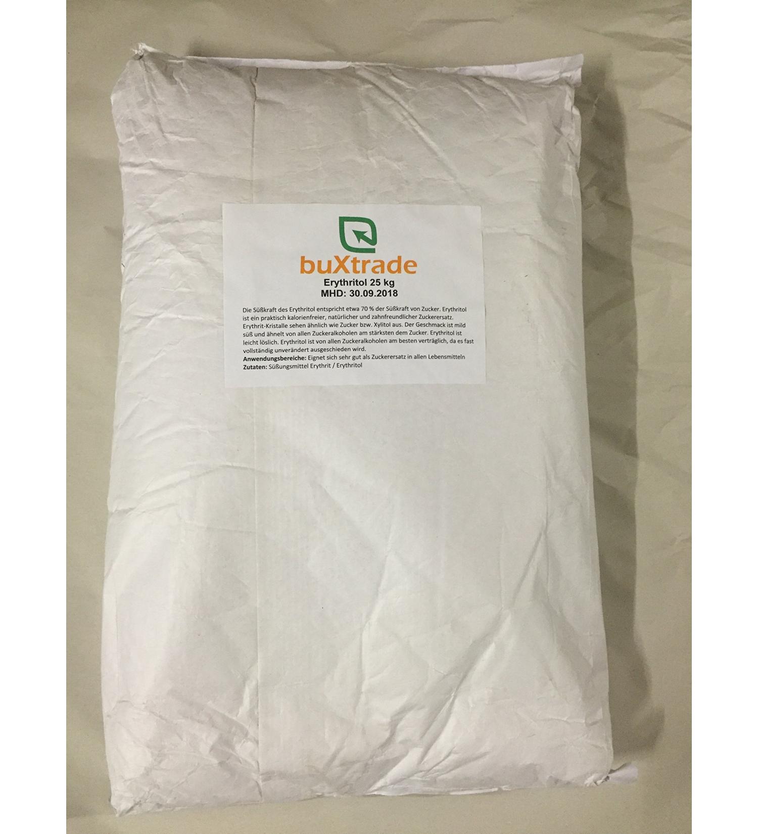 Erythritol |Calorie -free sugar substitute |taste like sugar |Natural sugar alternative |Erythrit |Light sugar Different sizes 25 kg