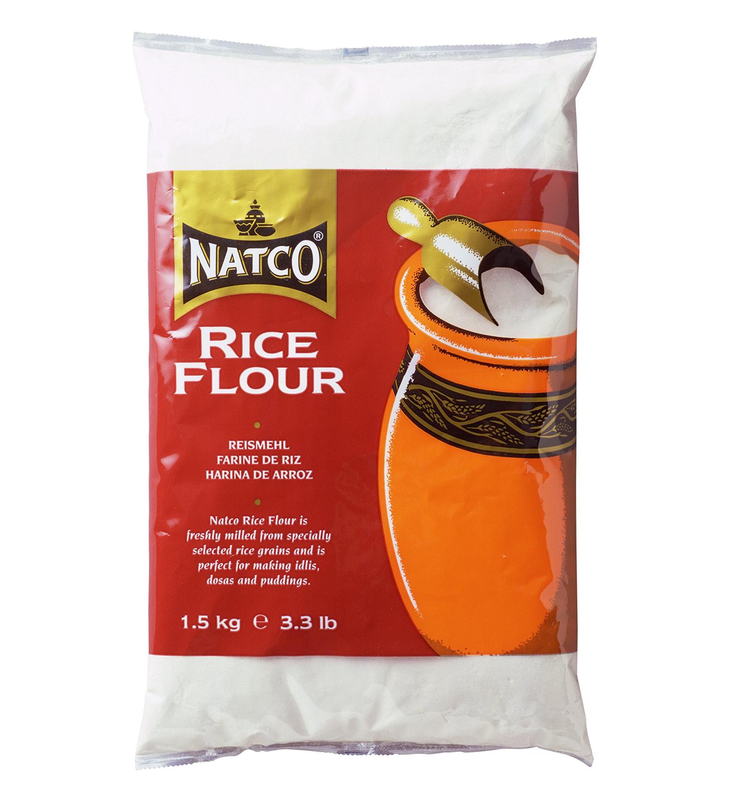 Natco Rice Flour 15 kg Pack of 6