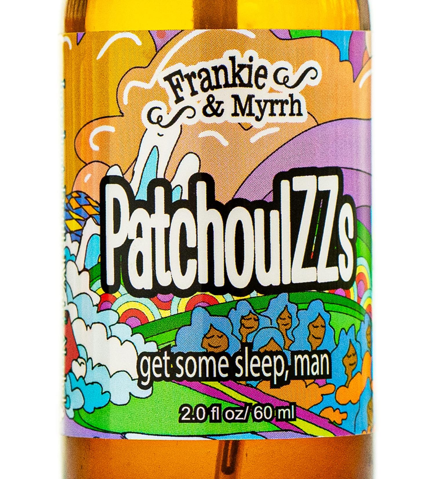 Frankie & Myrrh PatchoulZZs | Patchouli & Lavender Body Spray/Linen/Room Spray | 2 Fl. Oz. Freshwater Mist - Buy Online on GoSupps.com
