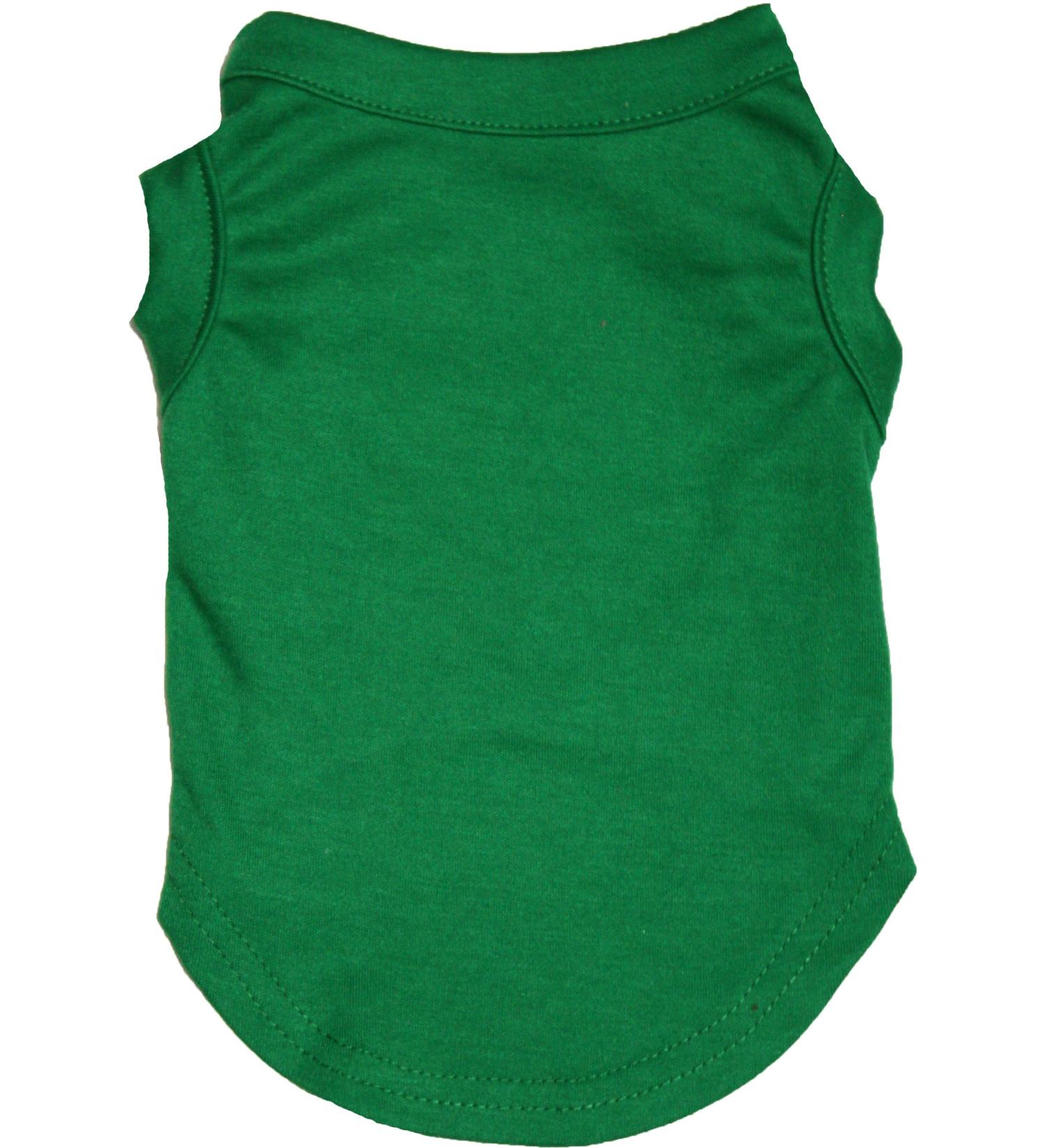 Petitebella Single Color Puppy Dog Shirt (Kelly Green, Small) Small Kelly Green