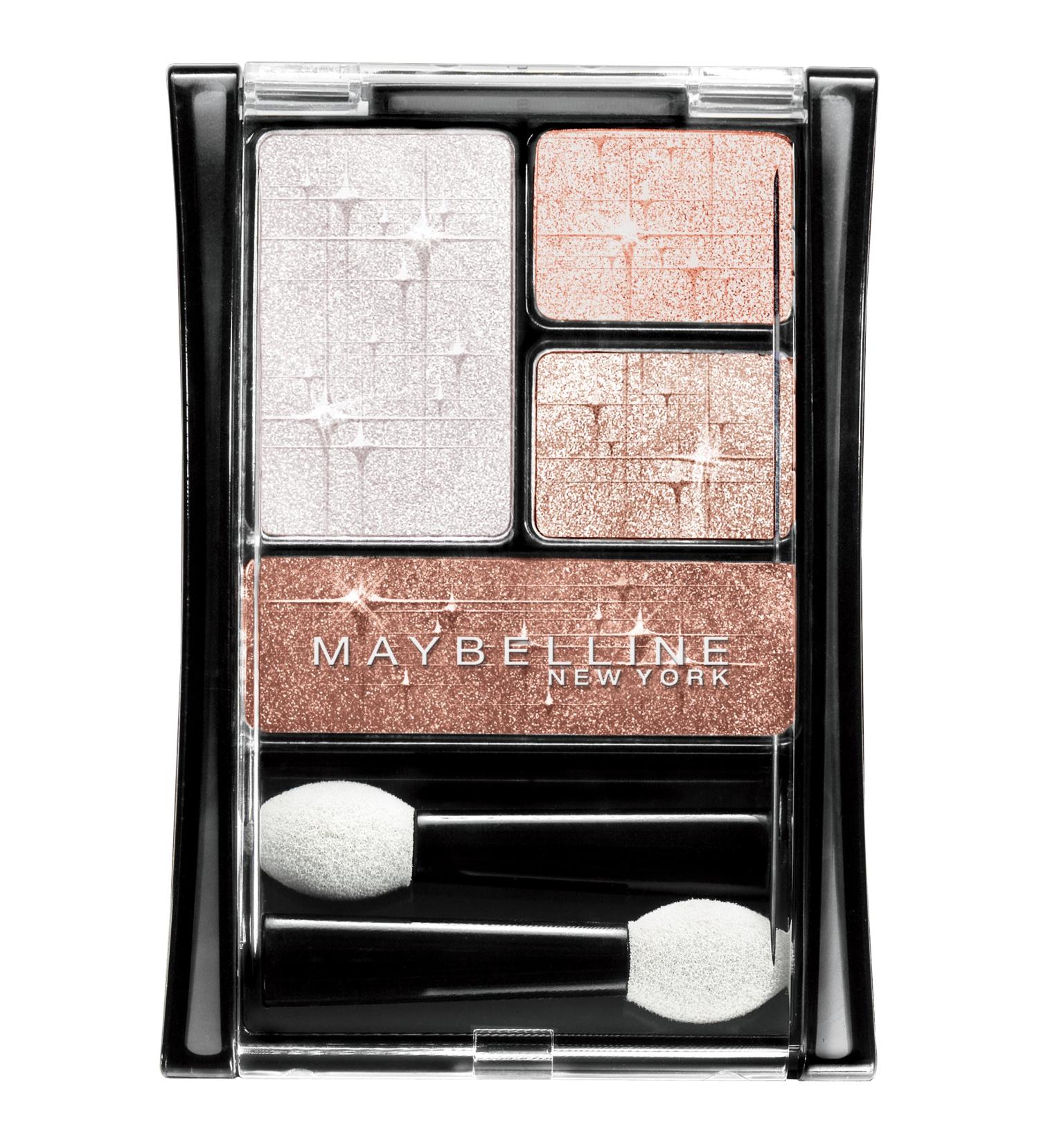 Maybelline New York Expert Wear Luminous Lights Eyshadow Quad  Rose Lights  0.17 Ounce