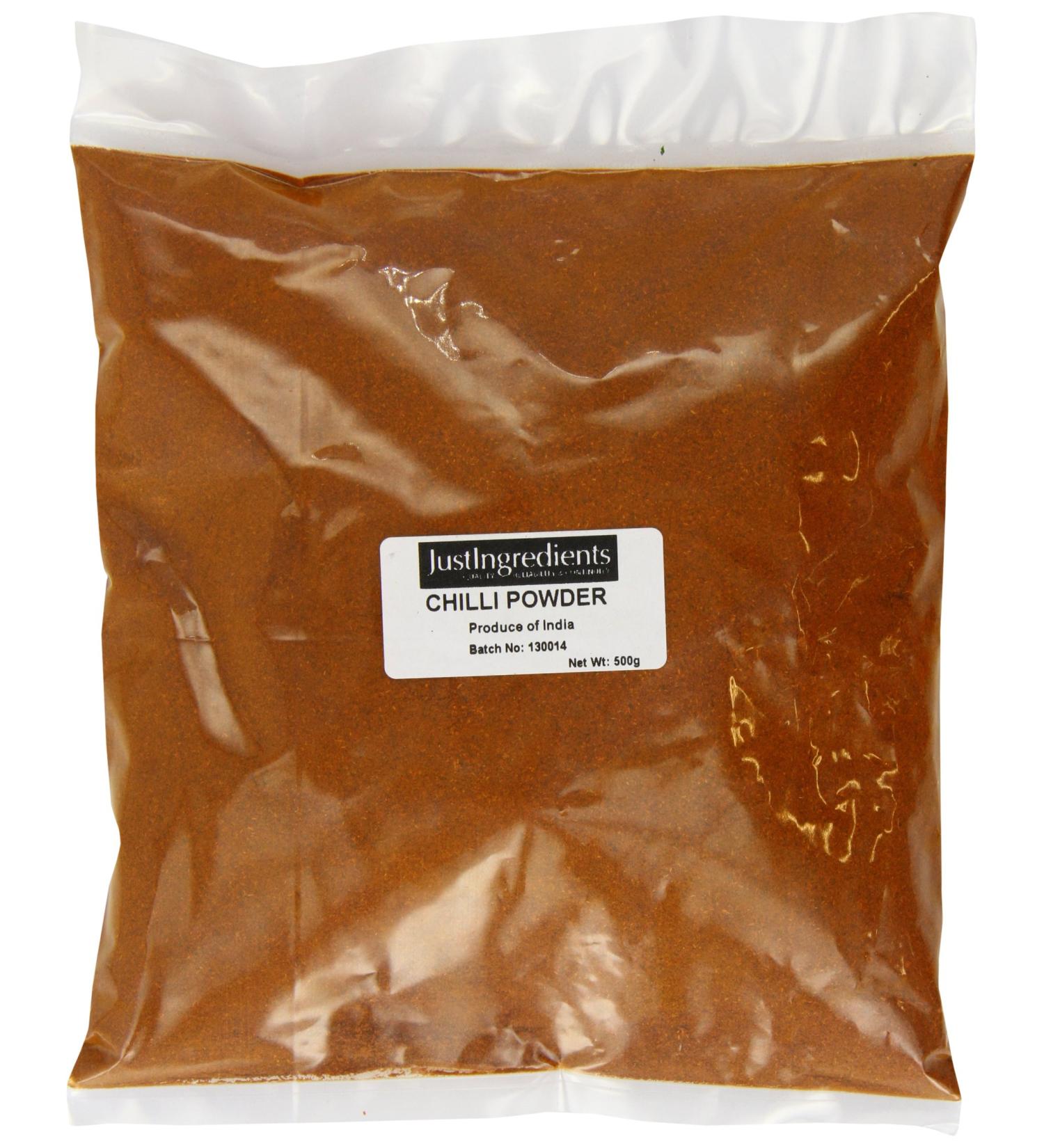 JustIngredients Essential Chilli Powder 500 g - Pack of 2 - Buy Online on GoSupps.com