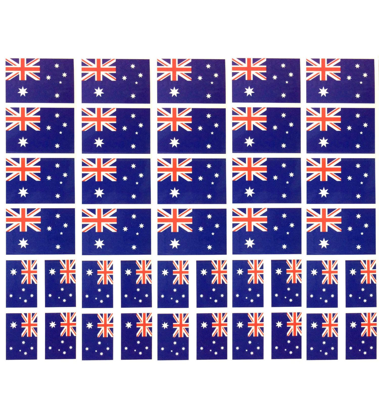 40 Australian Flag Tattoos - Perfect Australia Party Favors - Buy Online on GoSupps.com