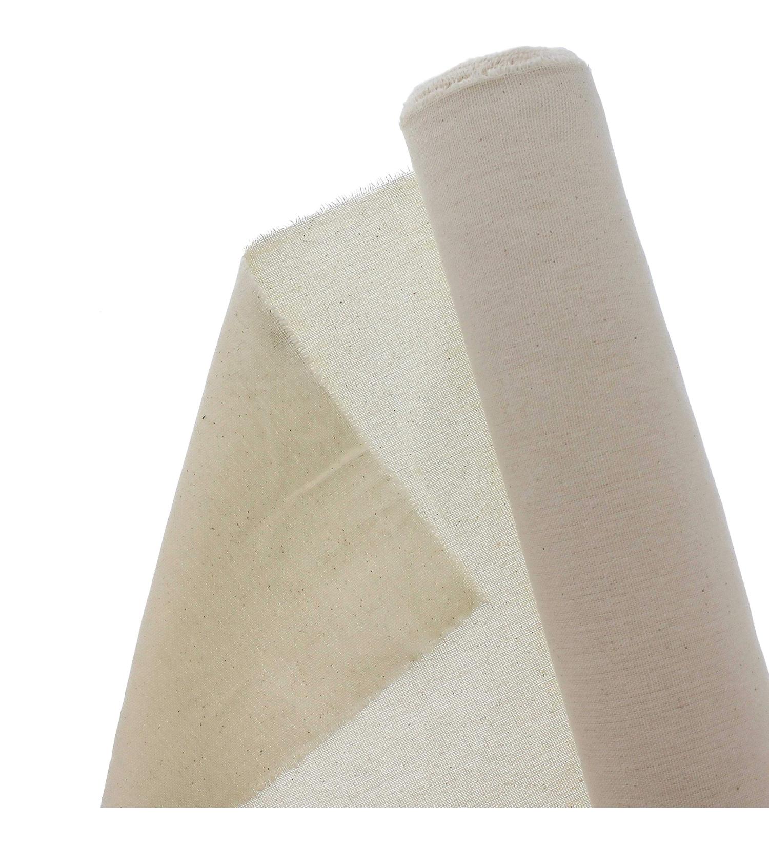 U.S. Art Supply 36 x 6 Yard Canvas Roll - 100% Cotton 7oz Unprimed Artist Painting - Buy Online on GoSupps.com