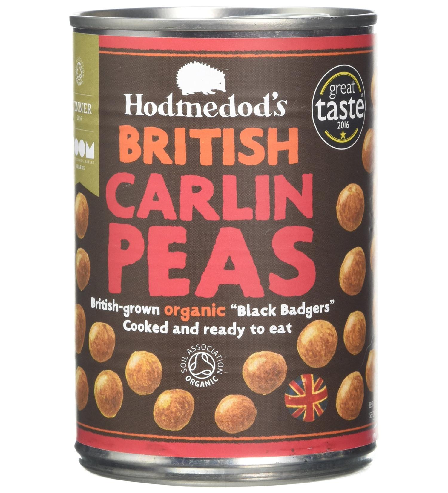 Hodmedods Carlin Peas 400g - Ready-to-Eat in Water - Buy Online on GoSupps.com