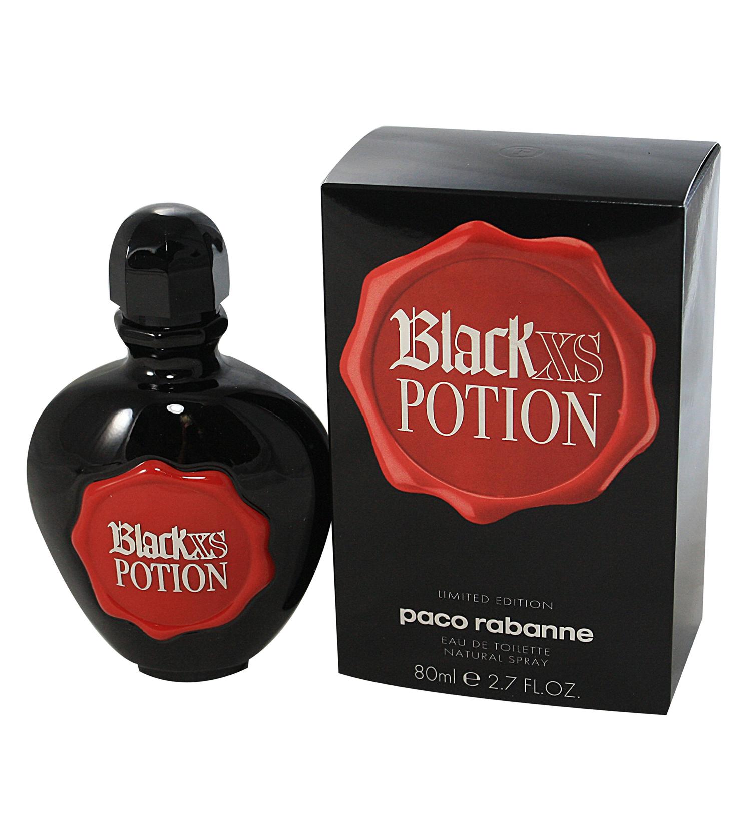 PACO RABANNE Black XS Potion Eau De Toilette Spray Limited Edition 2.7 Ounce - Buy Online on GoSupps.com