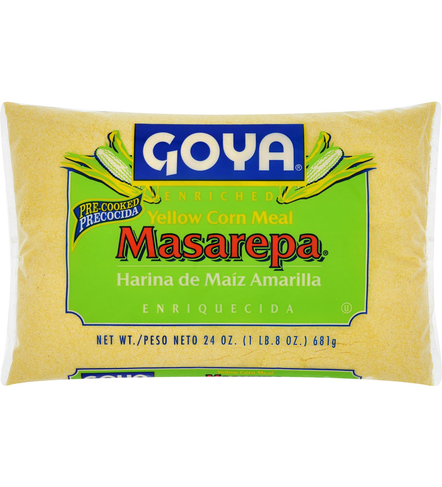 Goya Foods Masarepa Corn Meal Yellow 24oz - Authentic Latin Flavor | Pack of 1 - Buy Online on GoSupps.com