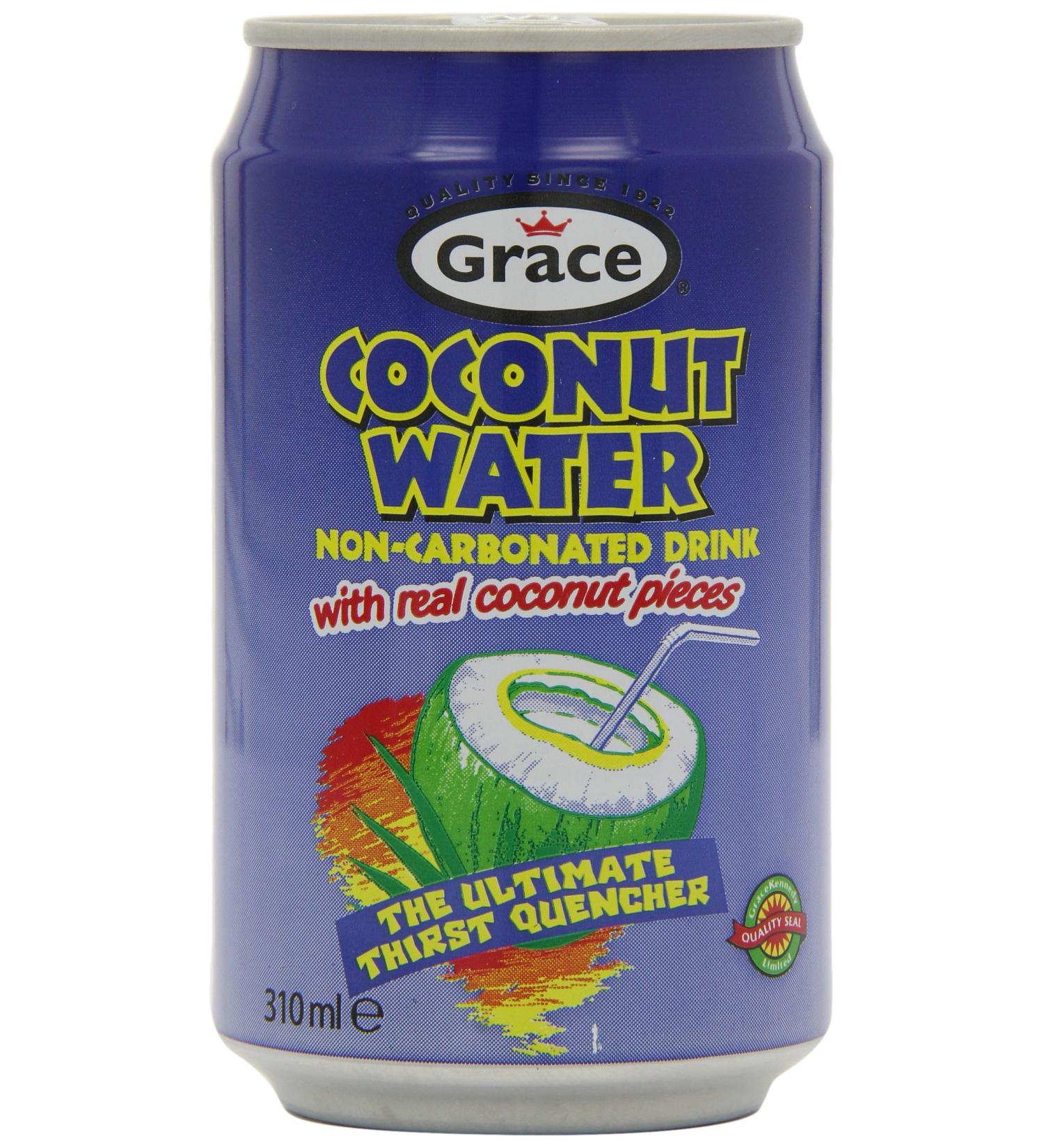 Grace Coconut Water with Pulp 310 ml (Pack of 12) - Buy Online on GoSupps.com