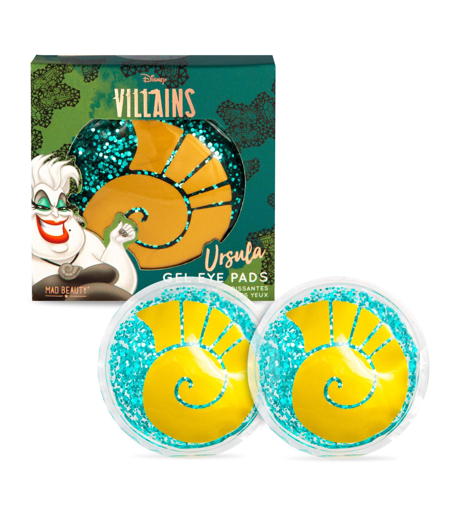 Disney Villains Ursula Cooling Gel Reusable Eye Masks - Soothing & Relaxing Shell Design - Buy Online on GoSupps.com