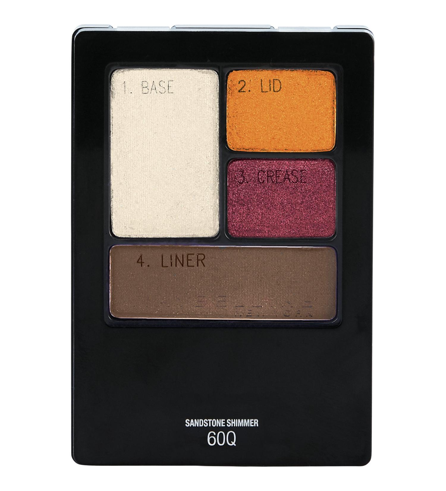 Maybelline New York Expert Wear Eyeshadow Quads Sandstone Shimmer 0.17 oz - Long-Lasting Eye Makeup - Buy Online on GoSupps.com