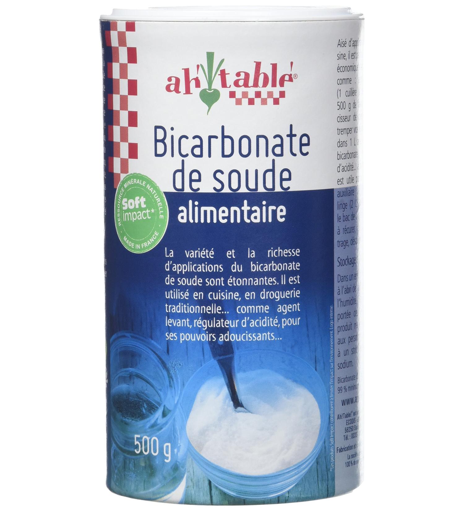 Ah-Table! Baking Soda Food Format 500 g - Buy Online on GoSupps.com