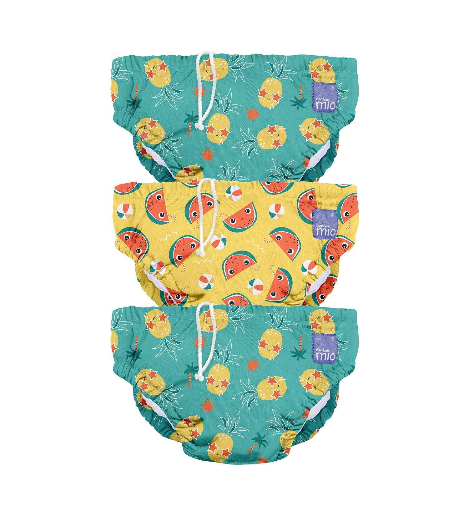 Buy Bambino Mio Reusable Swimming Diaper for Babies & Toddlers - Sweet Design 3 Pack (1-2 Years) - Eco-Friendly & Leak-Proof - Buy Online on GoSupps.com