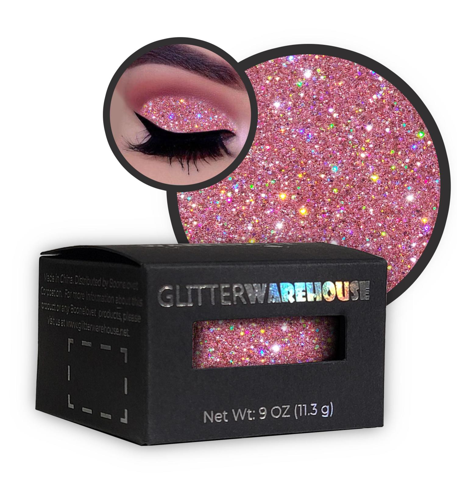 Champagne Pink Loose Glitter for Eyeshadow | Eye Shadow Shimmer Makeup Powder - International Shipping Available - Buy Online on GoSupps.com