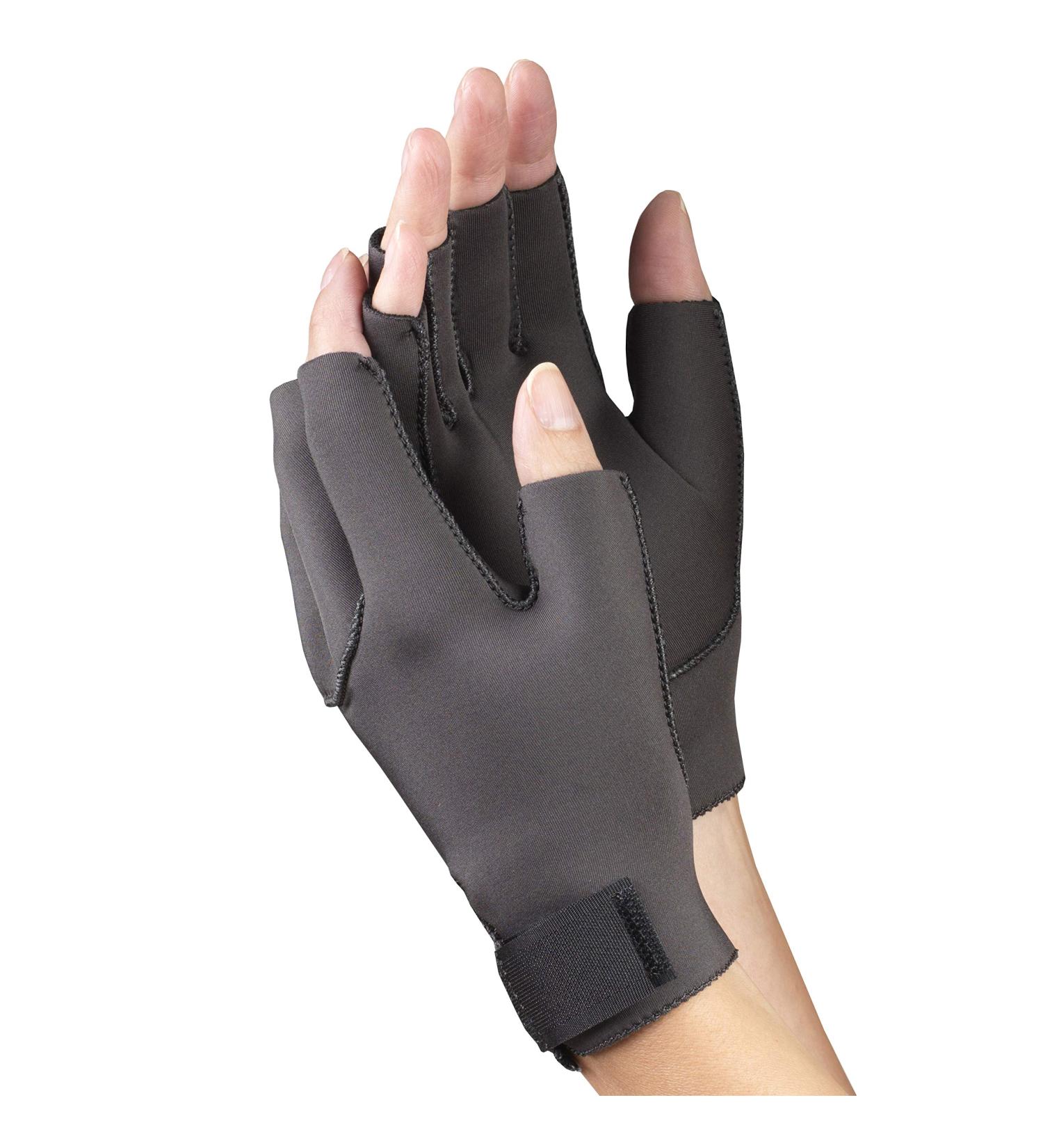 Buy OTC Premium Support Arthritis Gloves - Large Black Pair for Effective Pain Relief | Fast International Shipping - Buy Online on GoSupps.com
