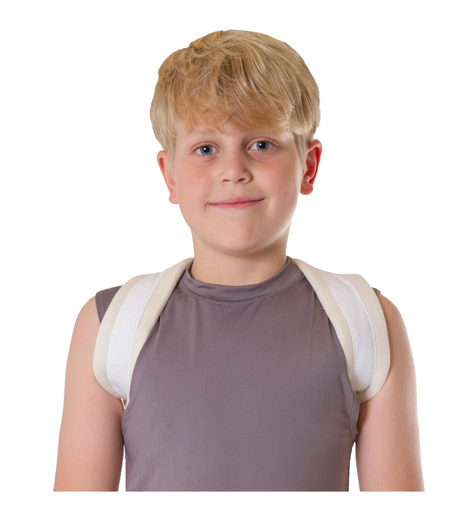 BraceAbility Figure 8 Clavicle Brace & Posture Corrector | Small Size for Shoulder Support & Collarbone Injuries - Pack of 1 - Buy Online on GoSupps.com