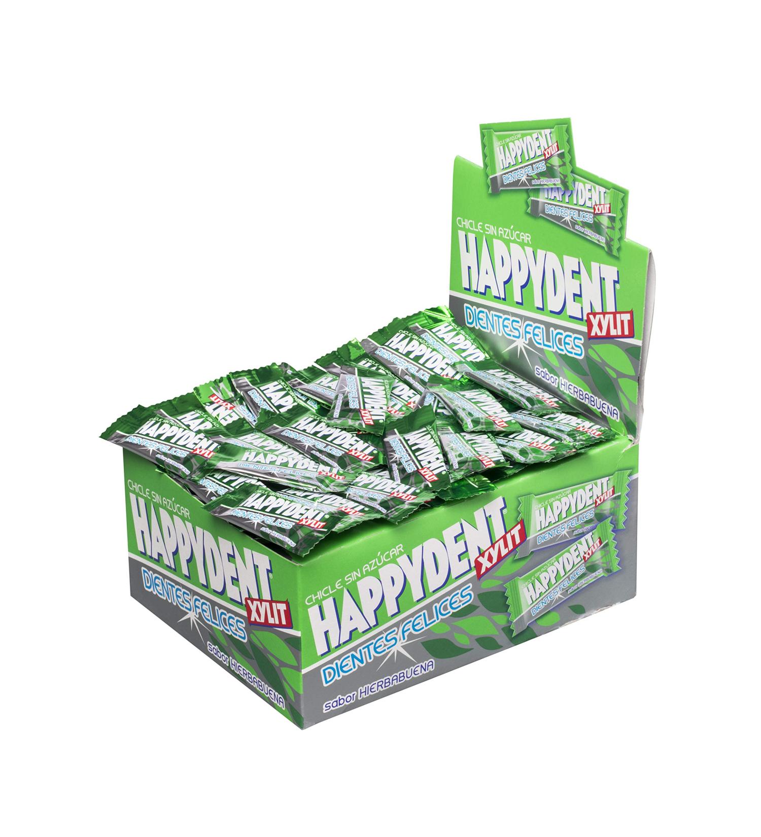 Happydent Chewing Gum Peppermint - 200 chewing gum - Buy Online on GoSupps.com