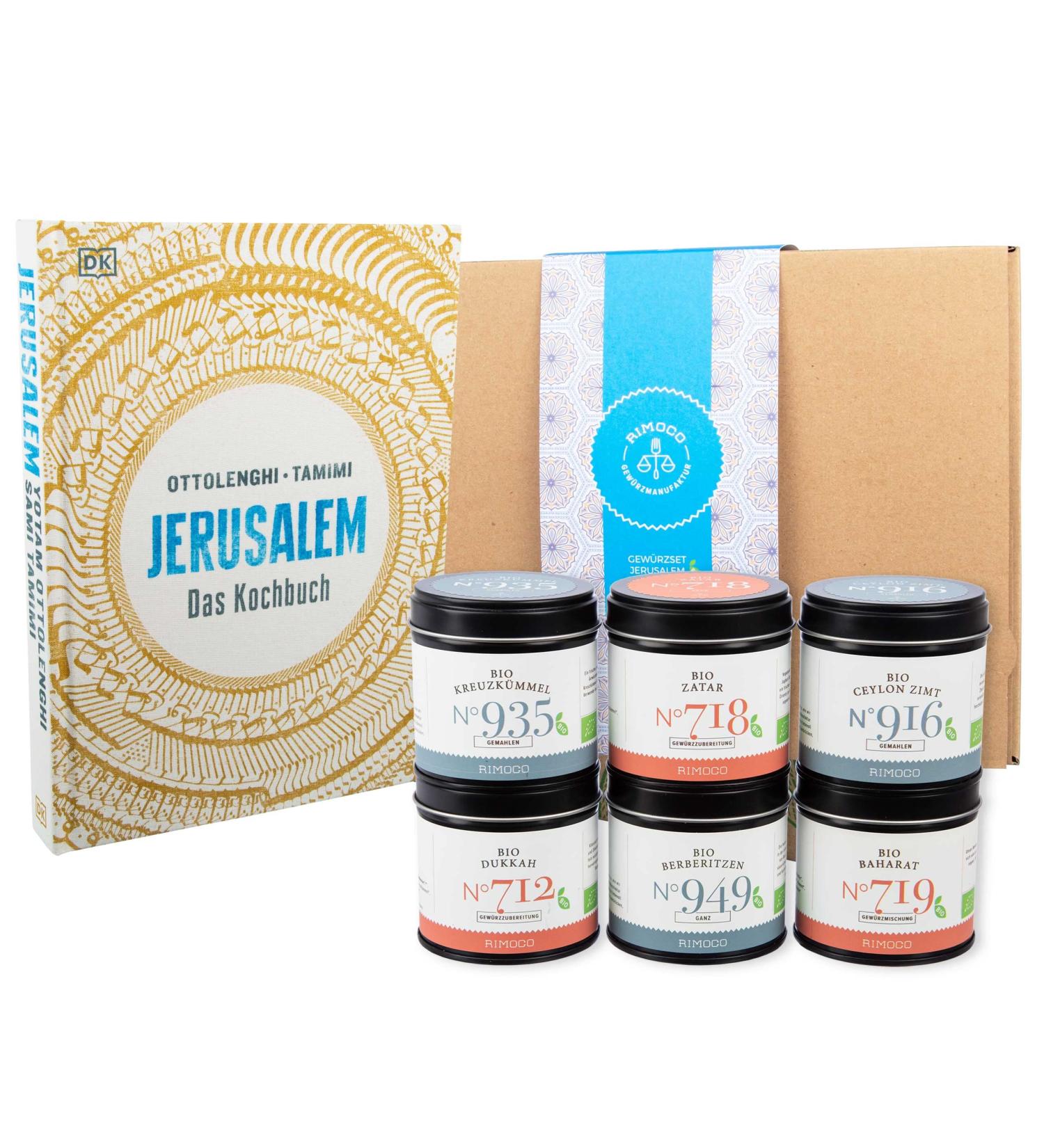 Rimoco Ottolenghi Jerusalem Gift Set - Cookbook & Authentic Spices for International Shipping - Buy Online on GoSupps.com
