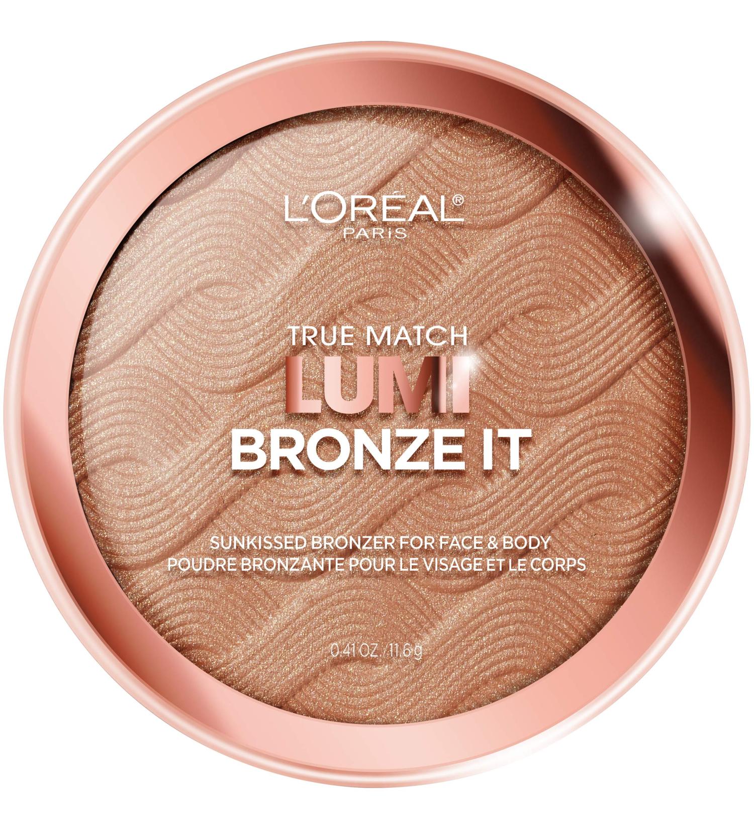 L'Oreal Paris True Match Lumi Bronze It Bronzer - Medium 0.41 fl oz - Buy Online on GoSupps.com