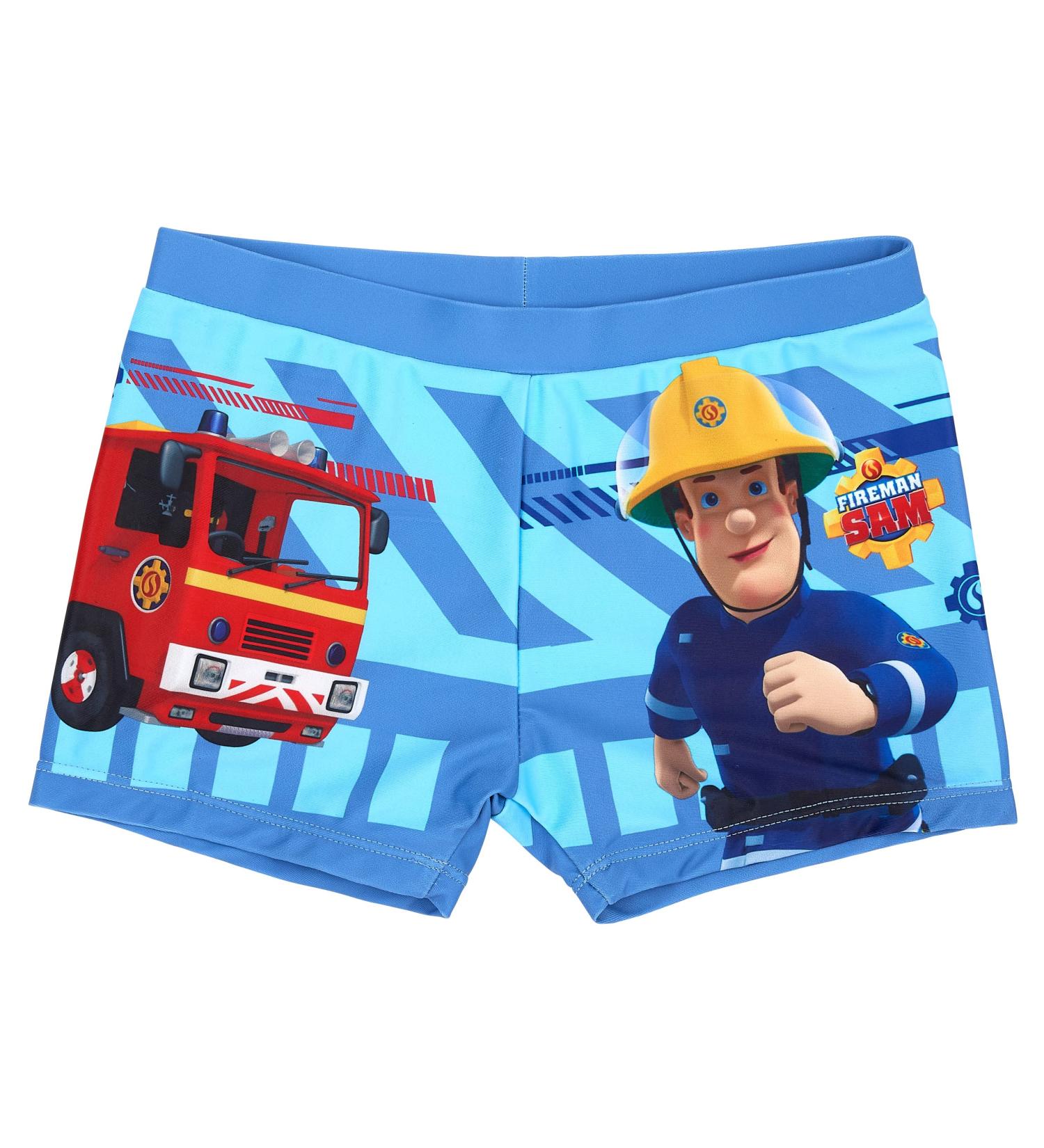 Fireman Sam Swim Shorts Beadeshorts 104 Light Blue 2