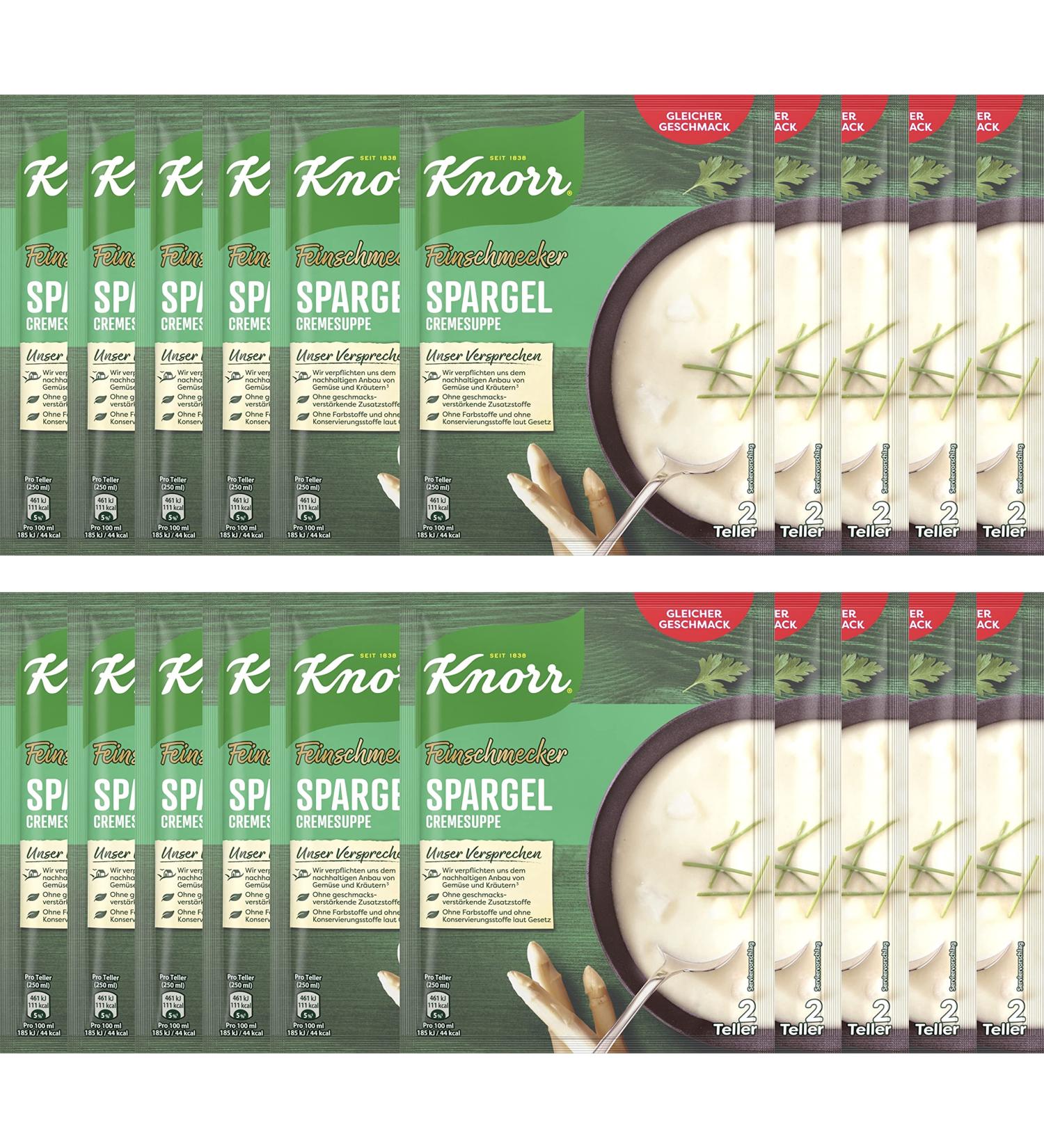 Buy Knorr Gourmet Asparagus Soup - 20 Pack | Delicious International Delivery - Buy Online on GoSupps.com