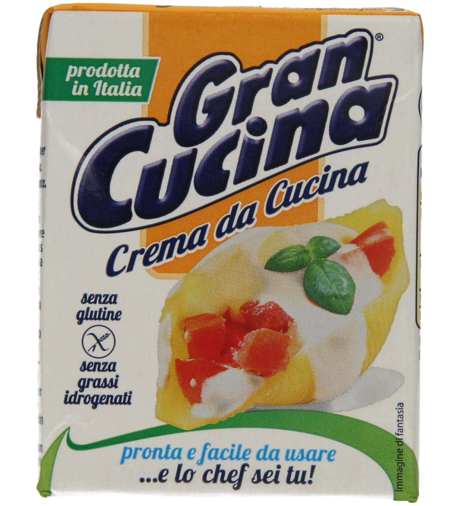  Gran Cucina Gran Cucina - Cooking Cream 200 ml - Pack of 24  - Buy Online on GoSupps.com